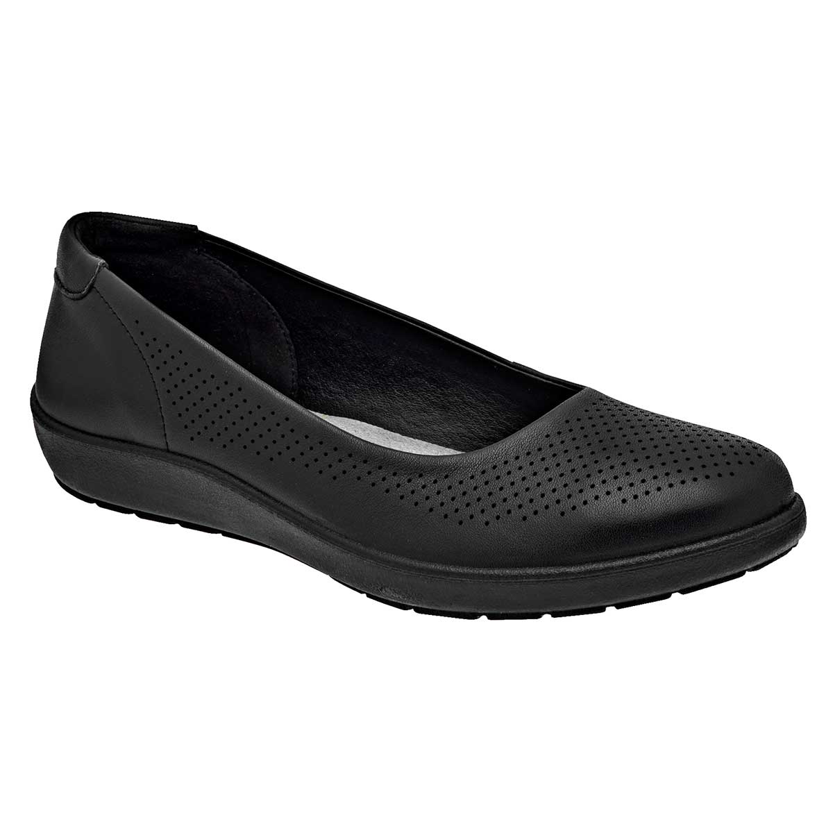 Zapatos casuales Exterior Piel Color Negro Para Mujer De Flexi