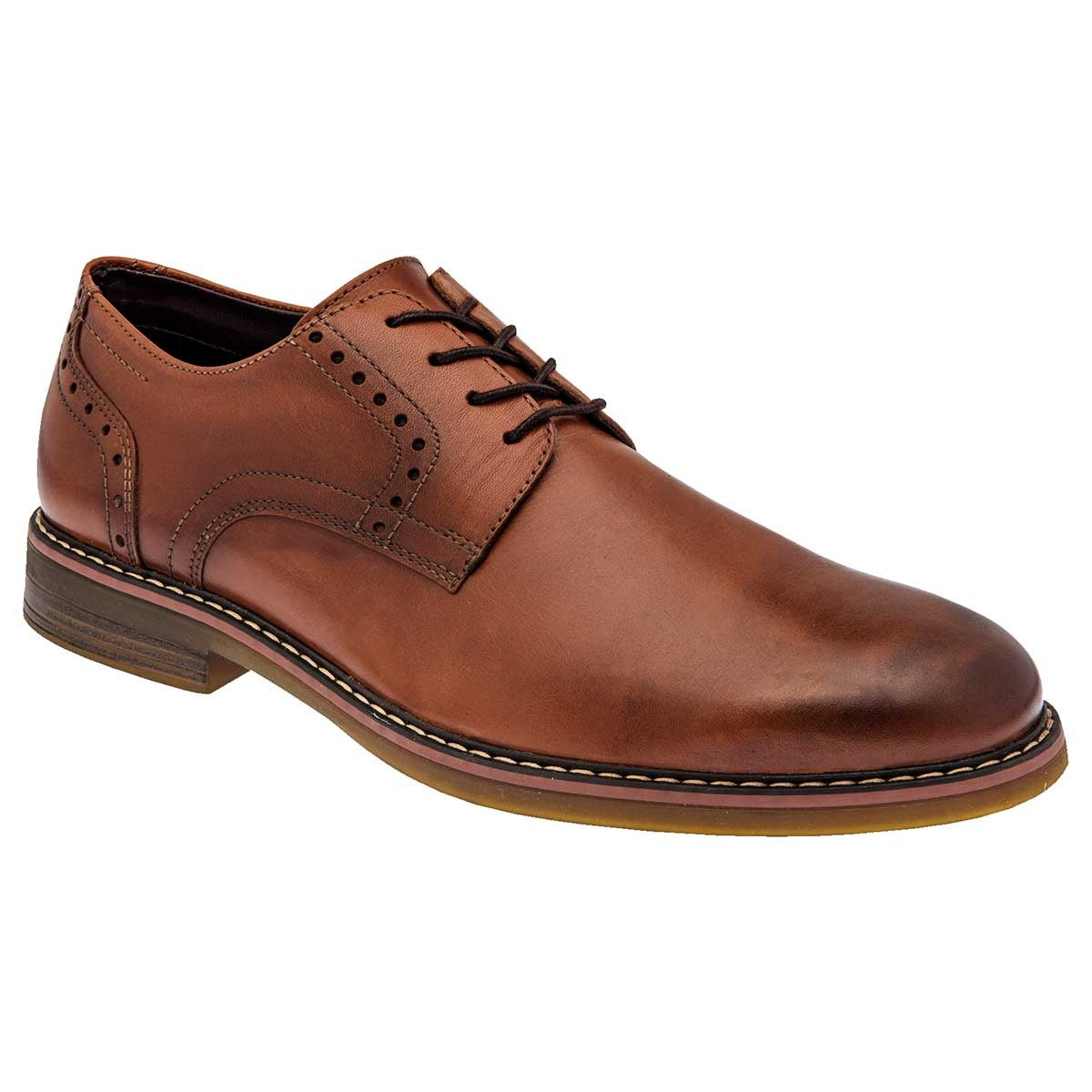 Zapatos de vestir Exterior Piel Color Café Para Hombre De Flexi