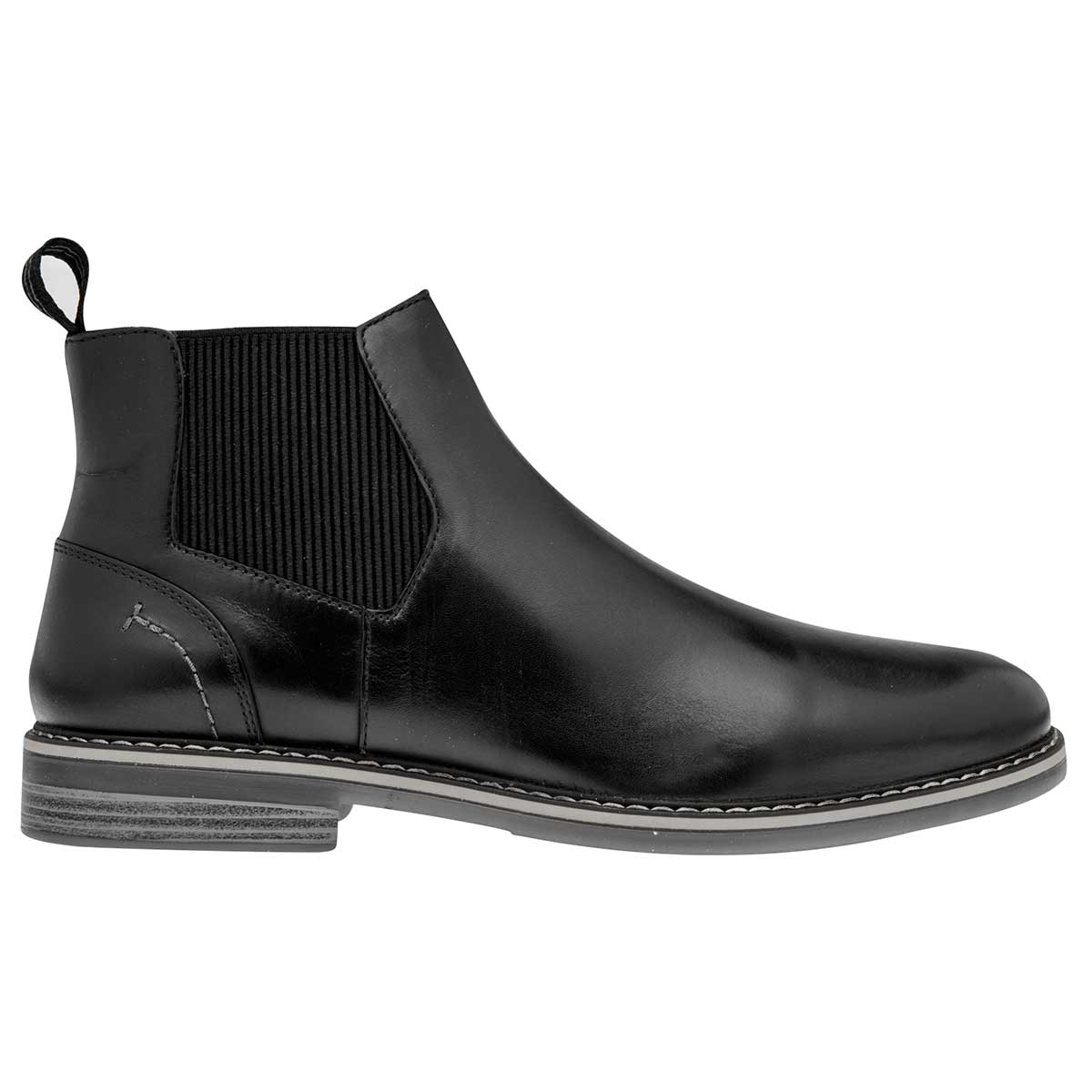 Botas casuales Exterior Piel Color Negro Para Hombre De Flexi