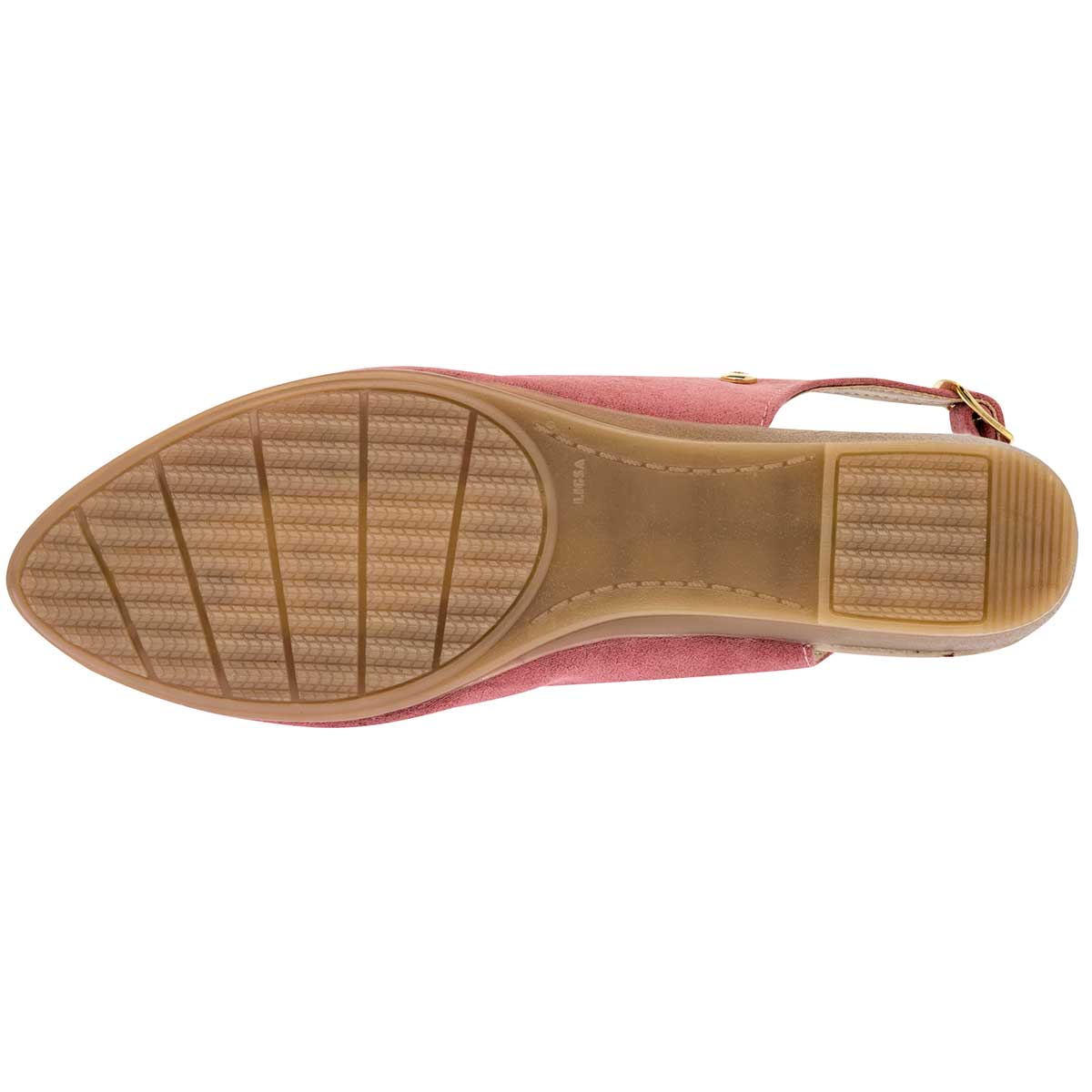 Flats Exterior Piel sintética Color Rosa Para Mujer De Moramora