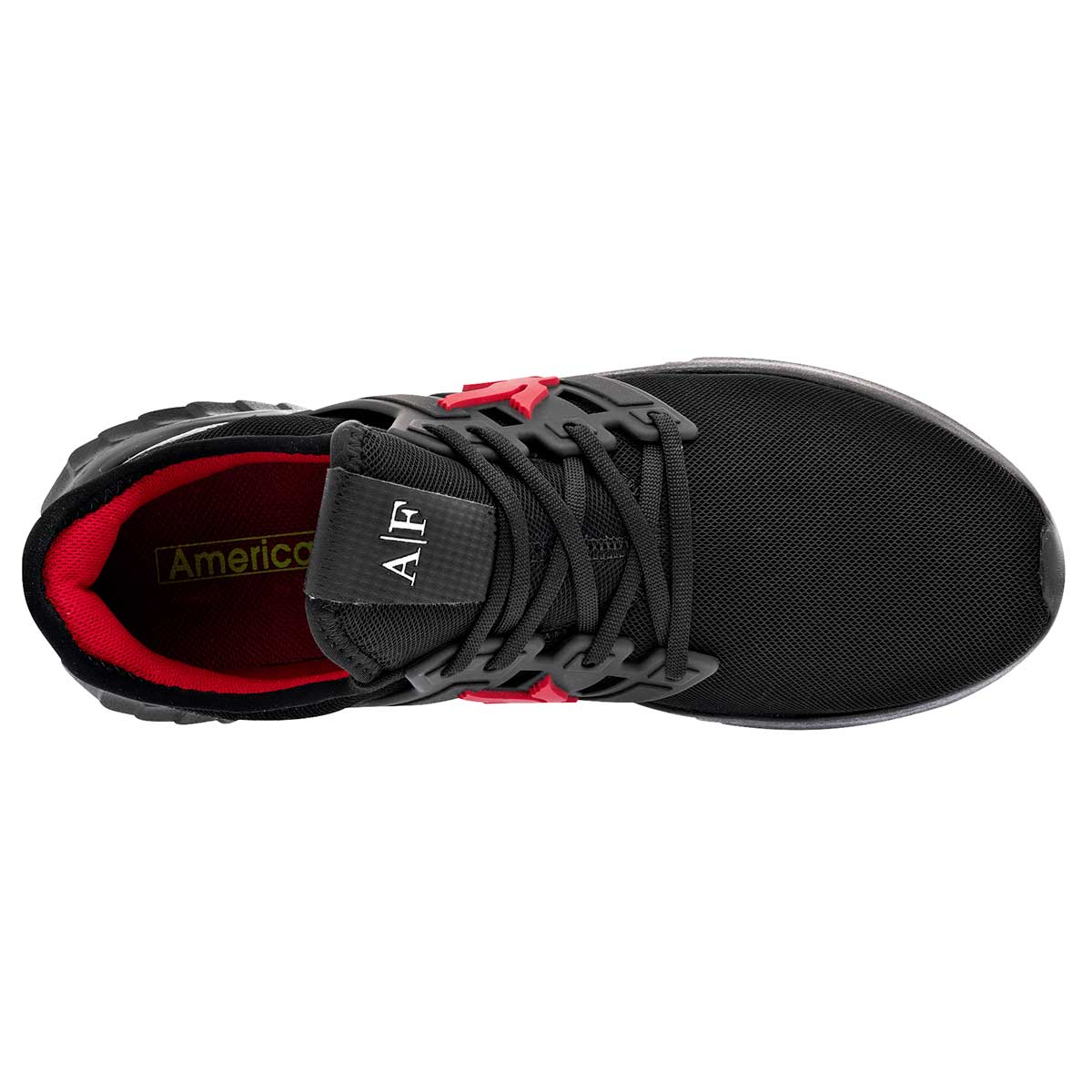 Tenis tipo deportivo Exterior Textil Color Negro Para Hombre De RBCOLLECTION