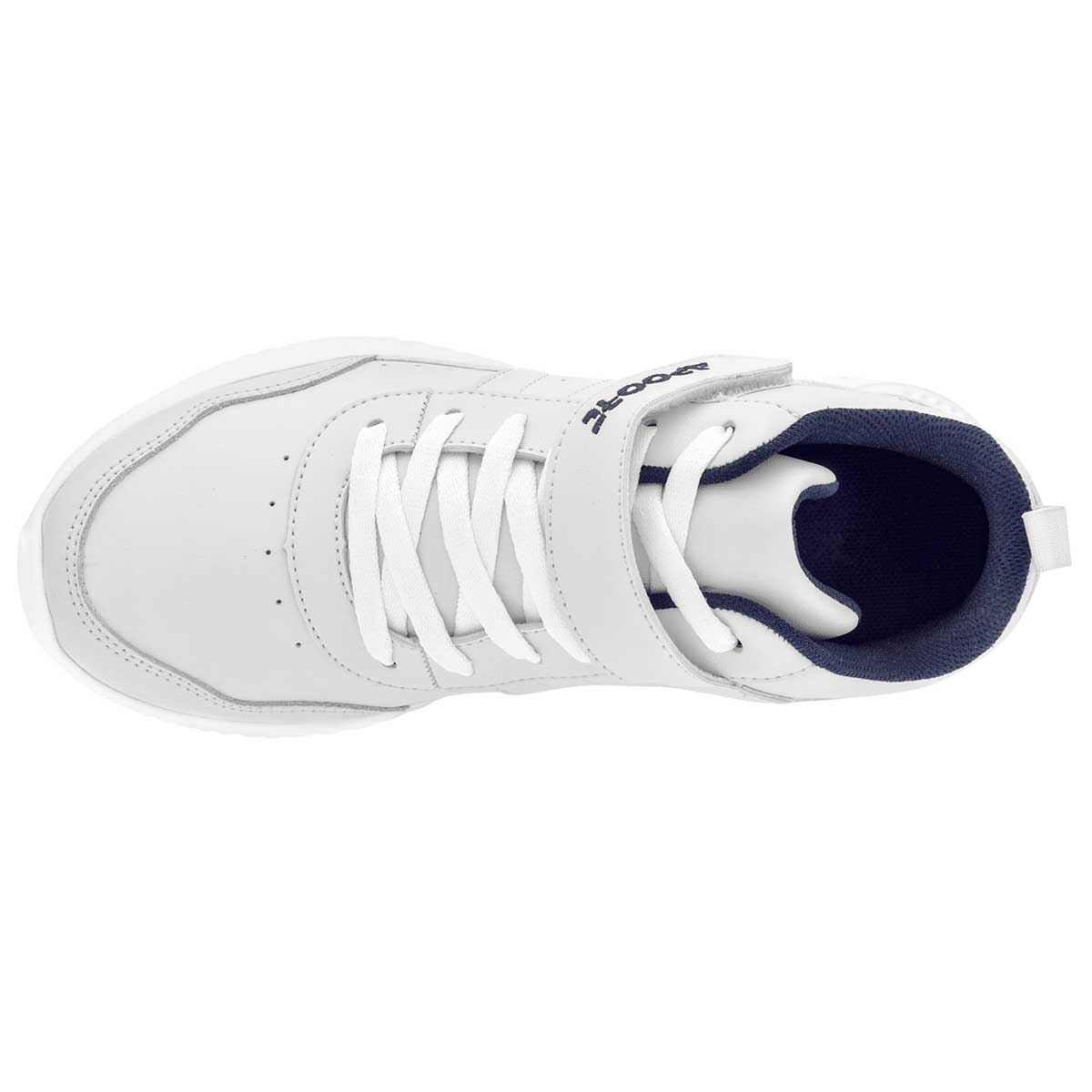 Tenis urbanos Exterior Sintético Color Blanco Con Marino Para Mujer De Apoort