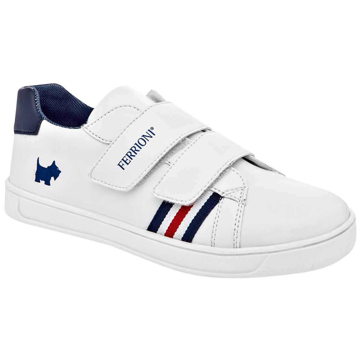 Tenis urbanos Exterior Sintético Color Blanco Con Marino Para Mujer De Ferrioni