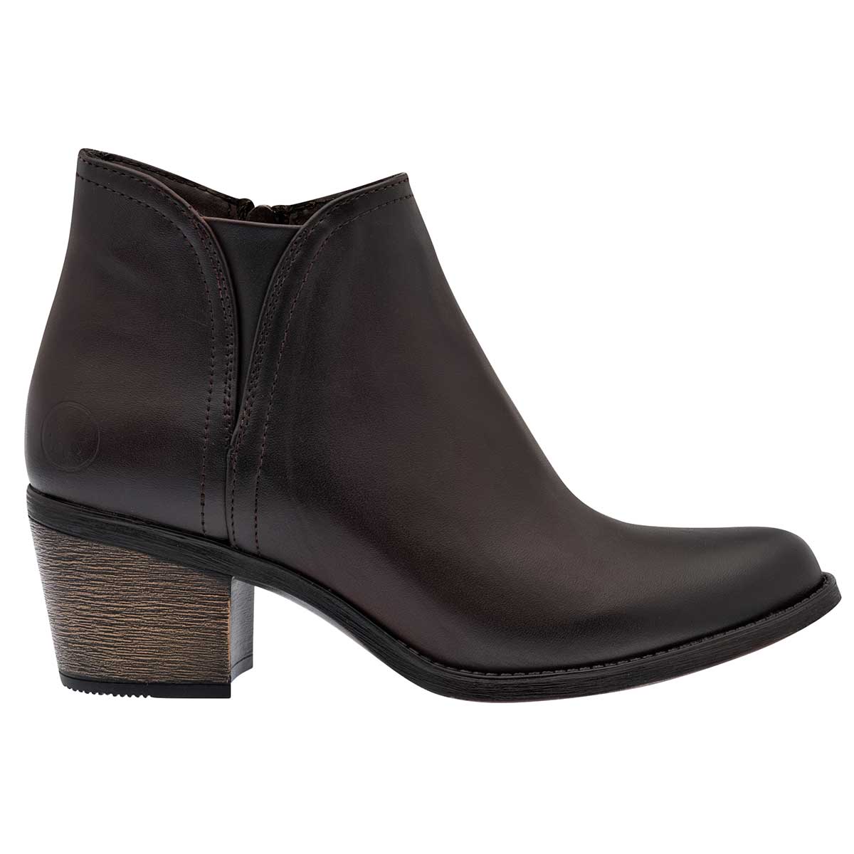 Botas tipo western Exterior Sintético Color Café Para Mujer De Moramora