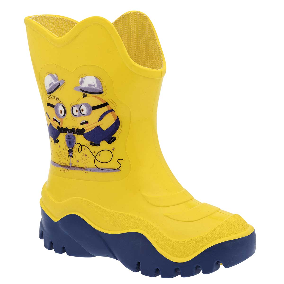 Botas Exterior Sintético Color Amarillo Para Niño De Sandak