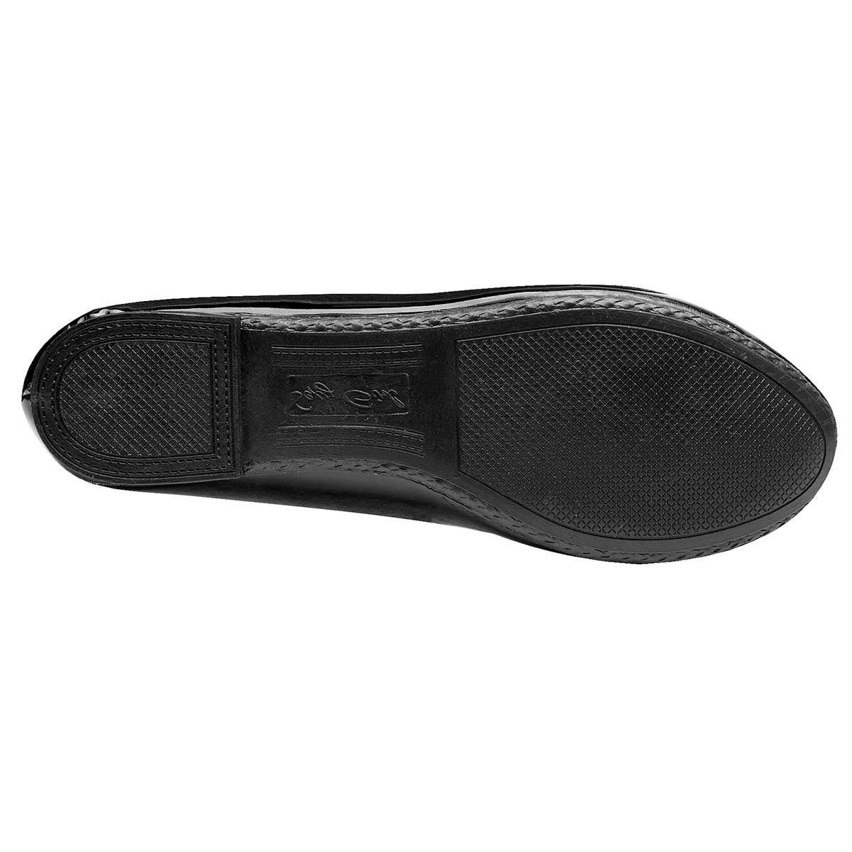 Flats Exterior Piel sintética Color Negro De Charol Para Mujer De Sexy Girl