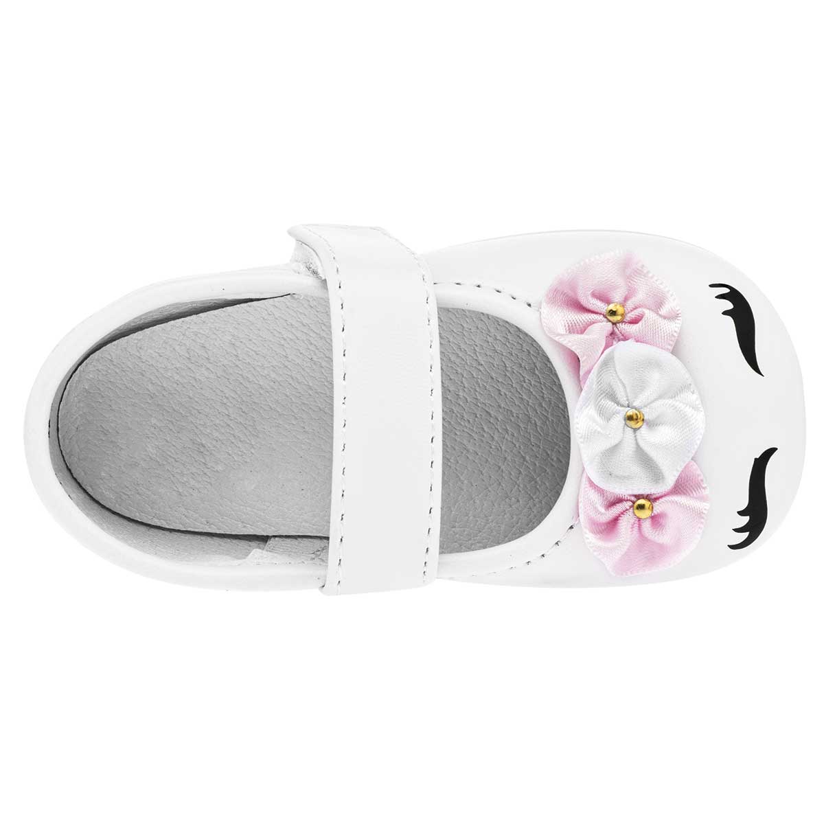 Zapatos para recién nacida Exterior Sintético Color Blanco Para Niña De Willis