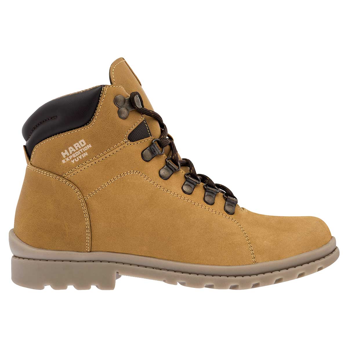 Botas casuales Exterior Piel Color Amarillo Para Mujer De Yuyin