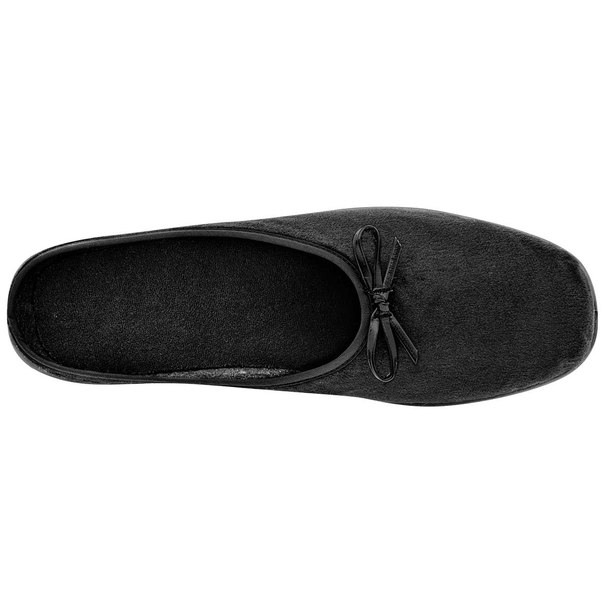 Pantuflas Exterior Textil Color Negro Para Mujer De Tovaco