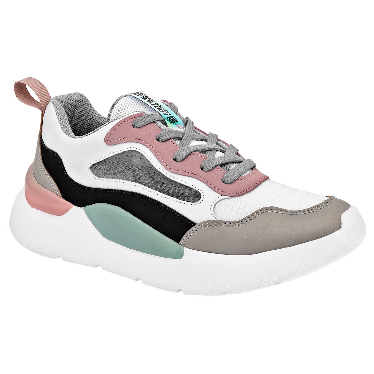 Tenis urbanos Exterior Sintético Color Blanco Para Mujer De 360