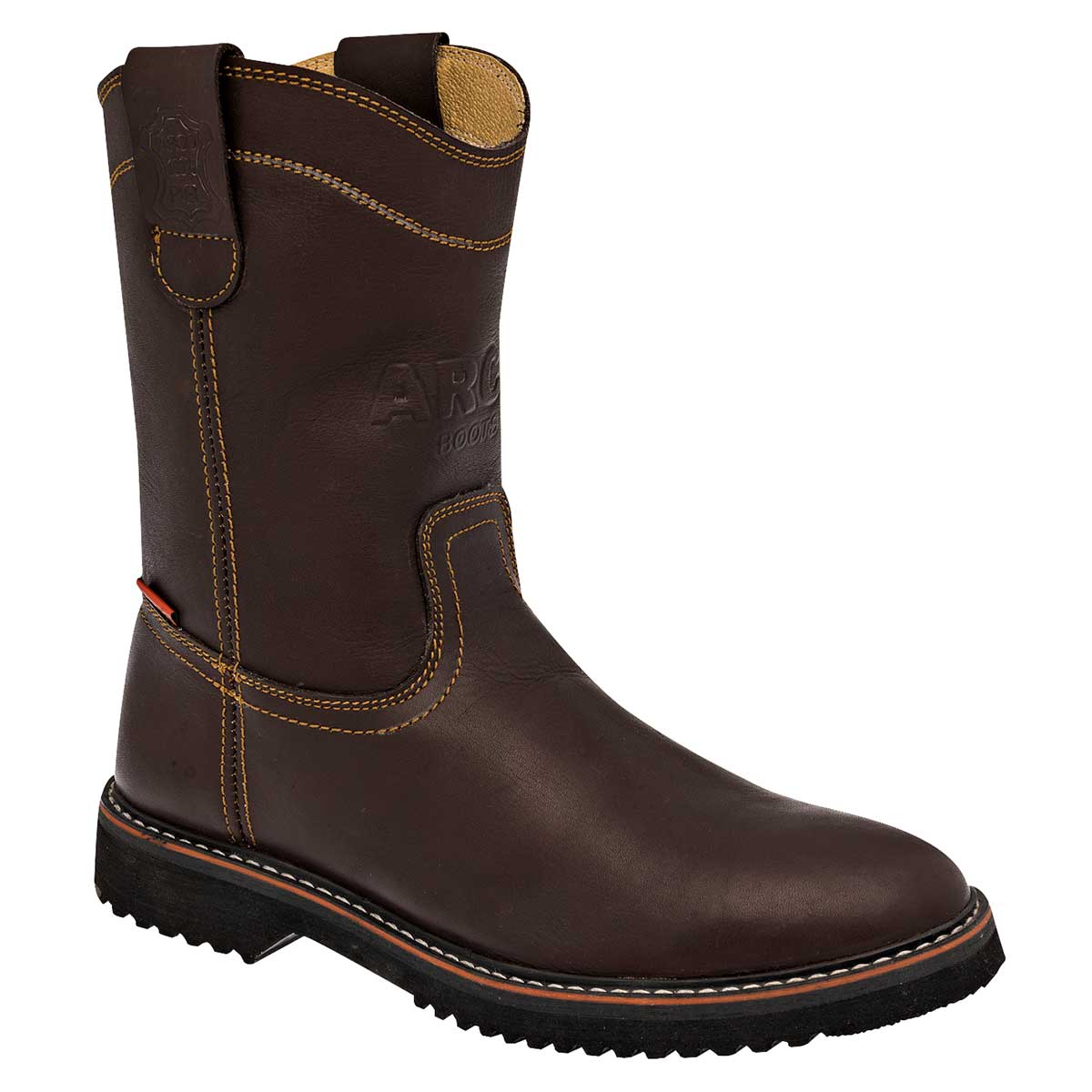 Botas tipo western Exterior Piel Color Café Para Hombre De RBCOLLECTION