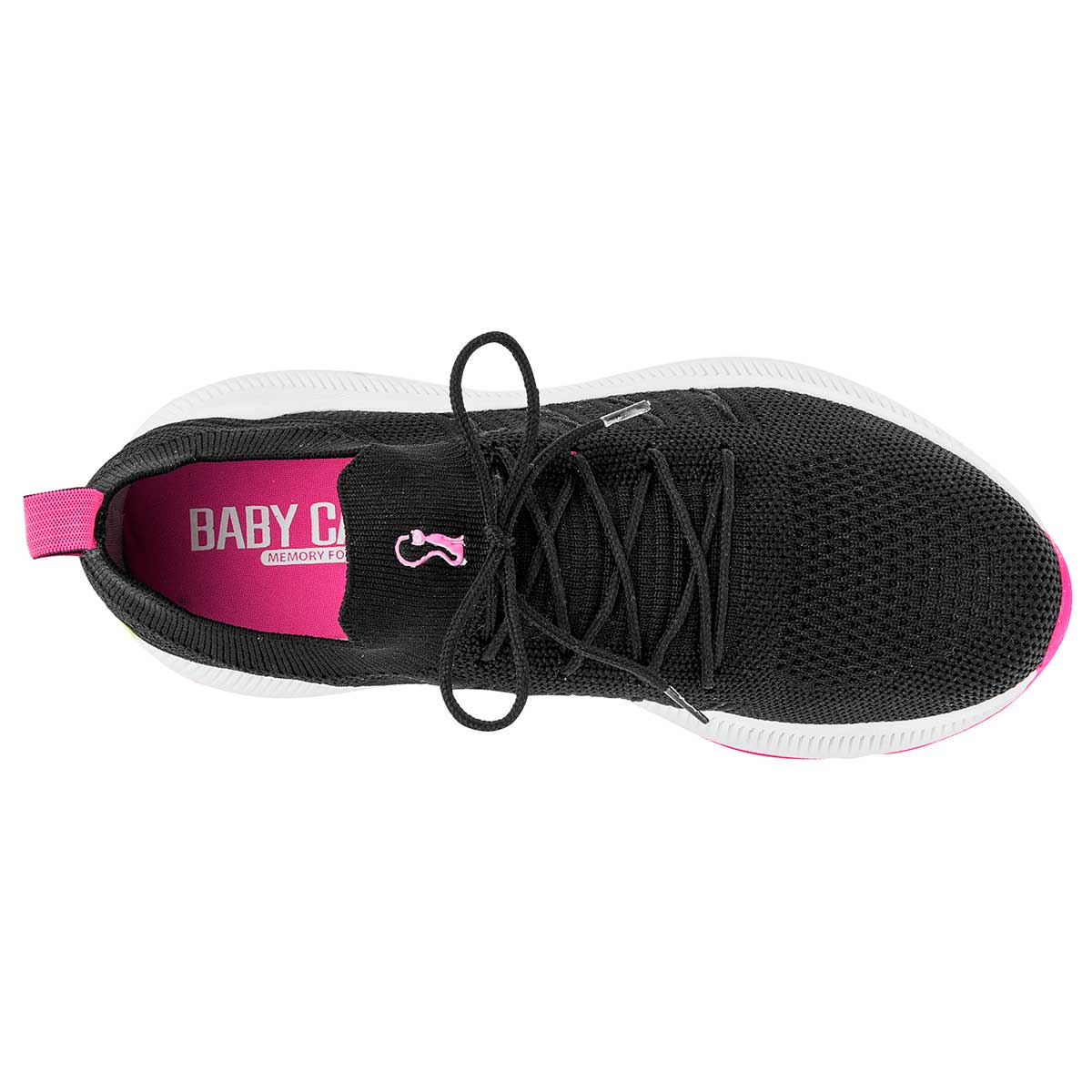 Tenis deportivos Exterior Textil Color Negro Para Mujer De Baby Cats