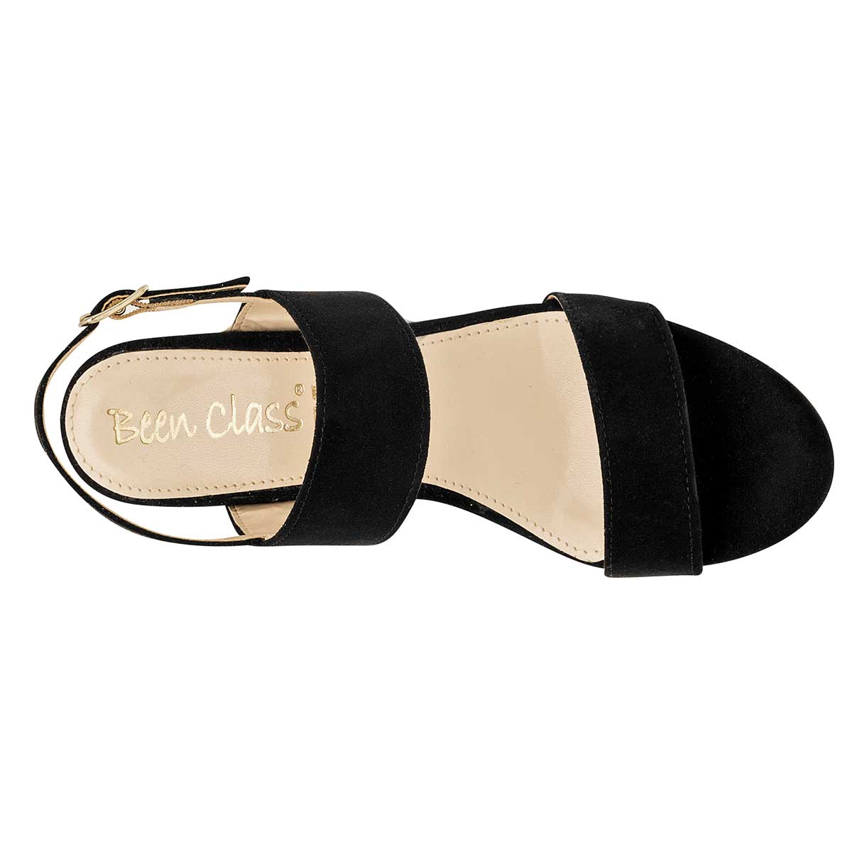 Sandalias con tacón Exterior Sintético Color Negro Para Mujer De Been Class