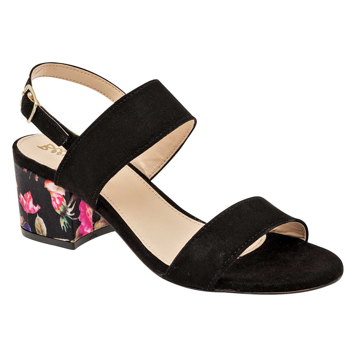 Sandalias con tacón Exterior Sintético Color Negro Para Mujer De Been Class