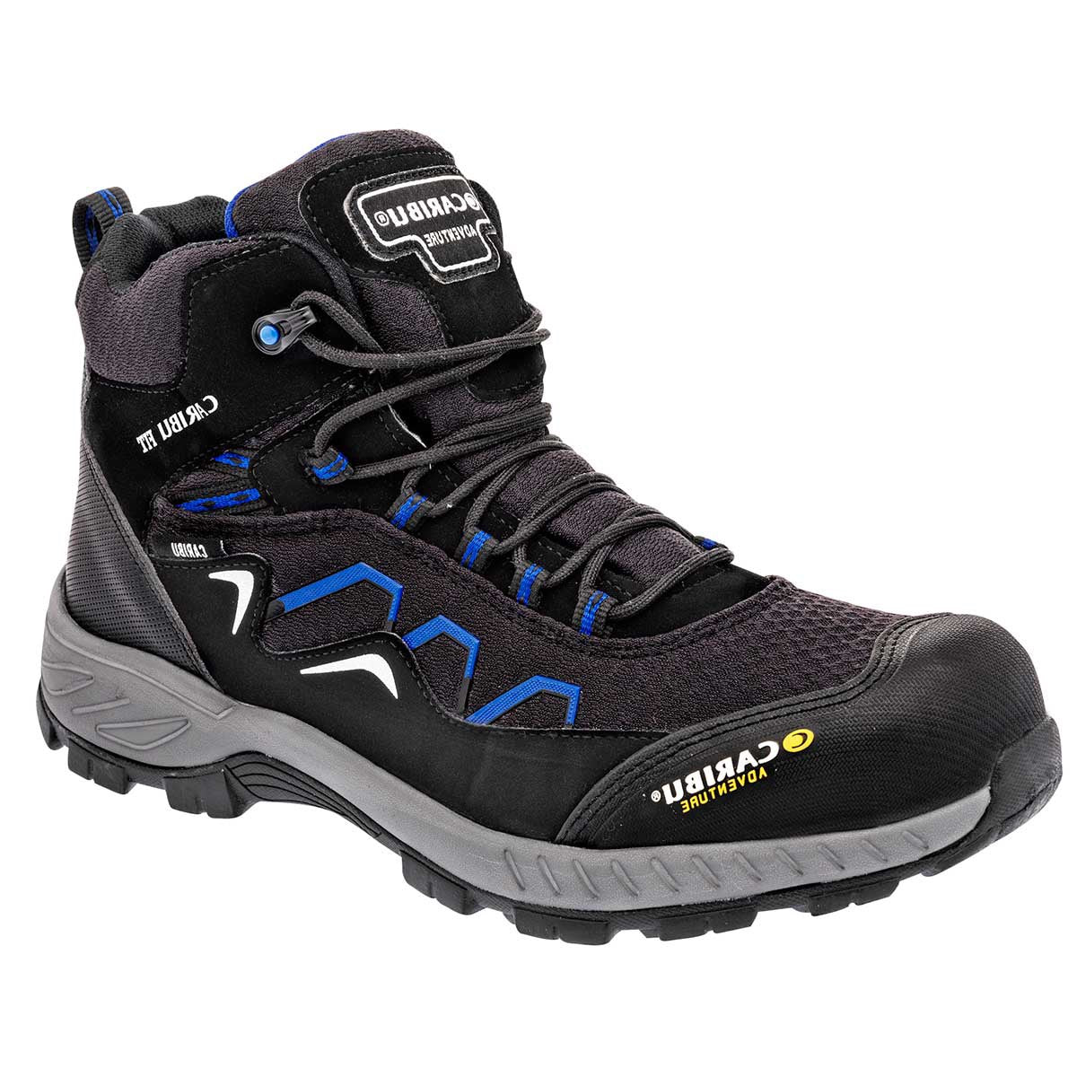 Botas hiking Exterior Sintético Color Negro Para Hombre De Caribu