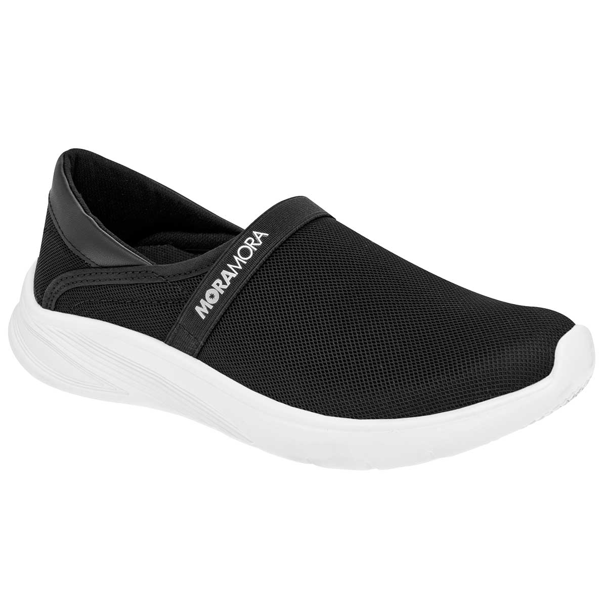 Tenis urbanos Exterior Textil Color Negro Para Mujer De Moramora