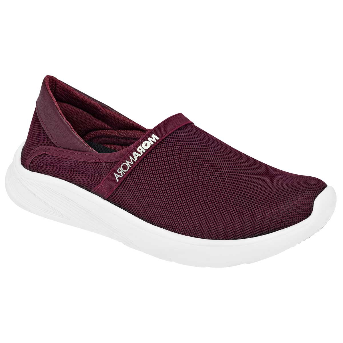 Tenis urbanos Exterior Textil Color Vino Para Mujer De Moramora