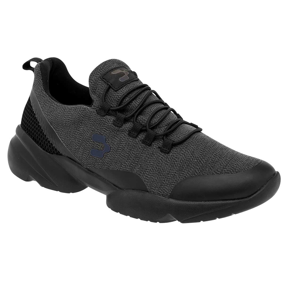 Tenis deportivos Exterior Textil Color Negro Para Hombre De Charly