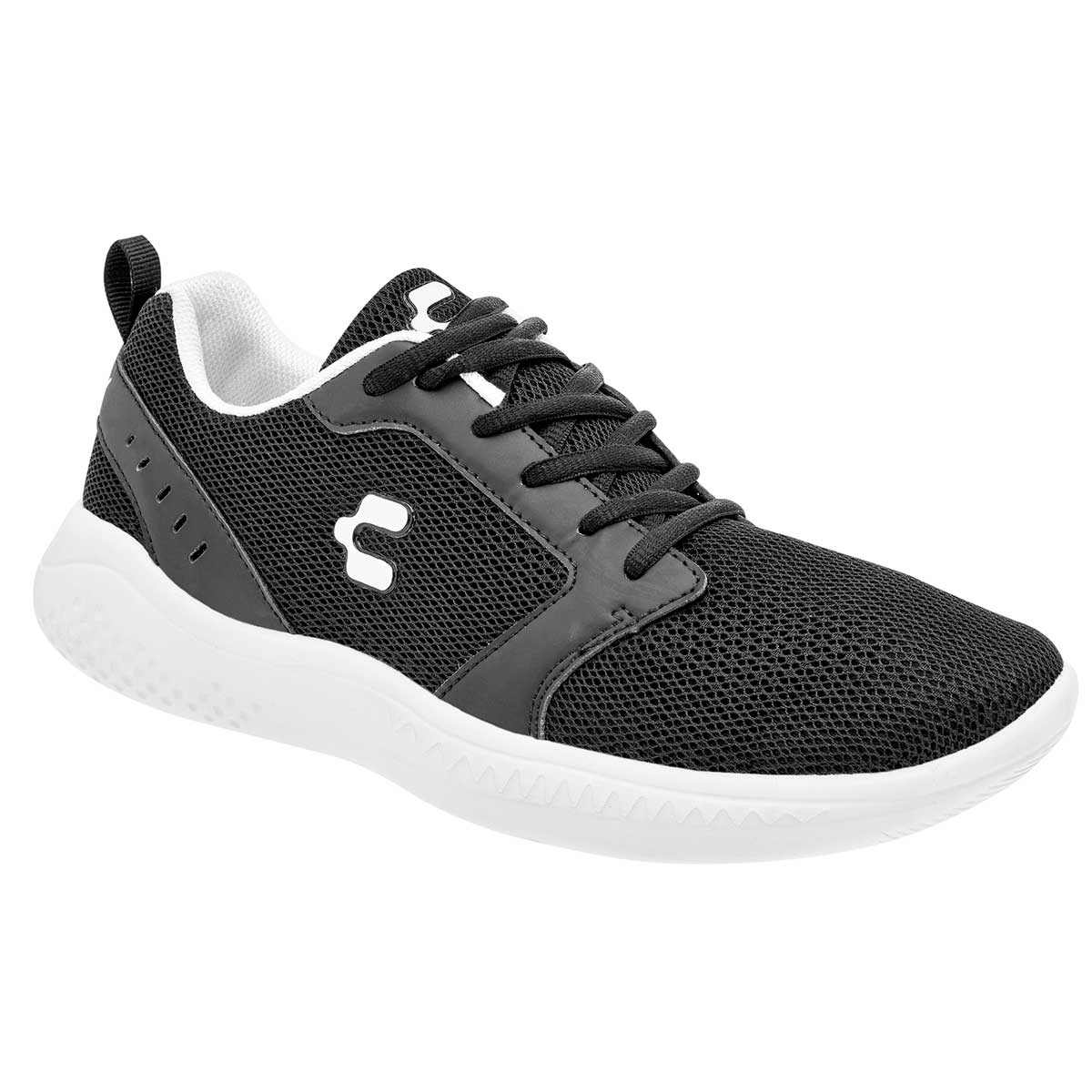 Tenis deportivos Exterior Textil Color Negro Para Hombre De Charly