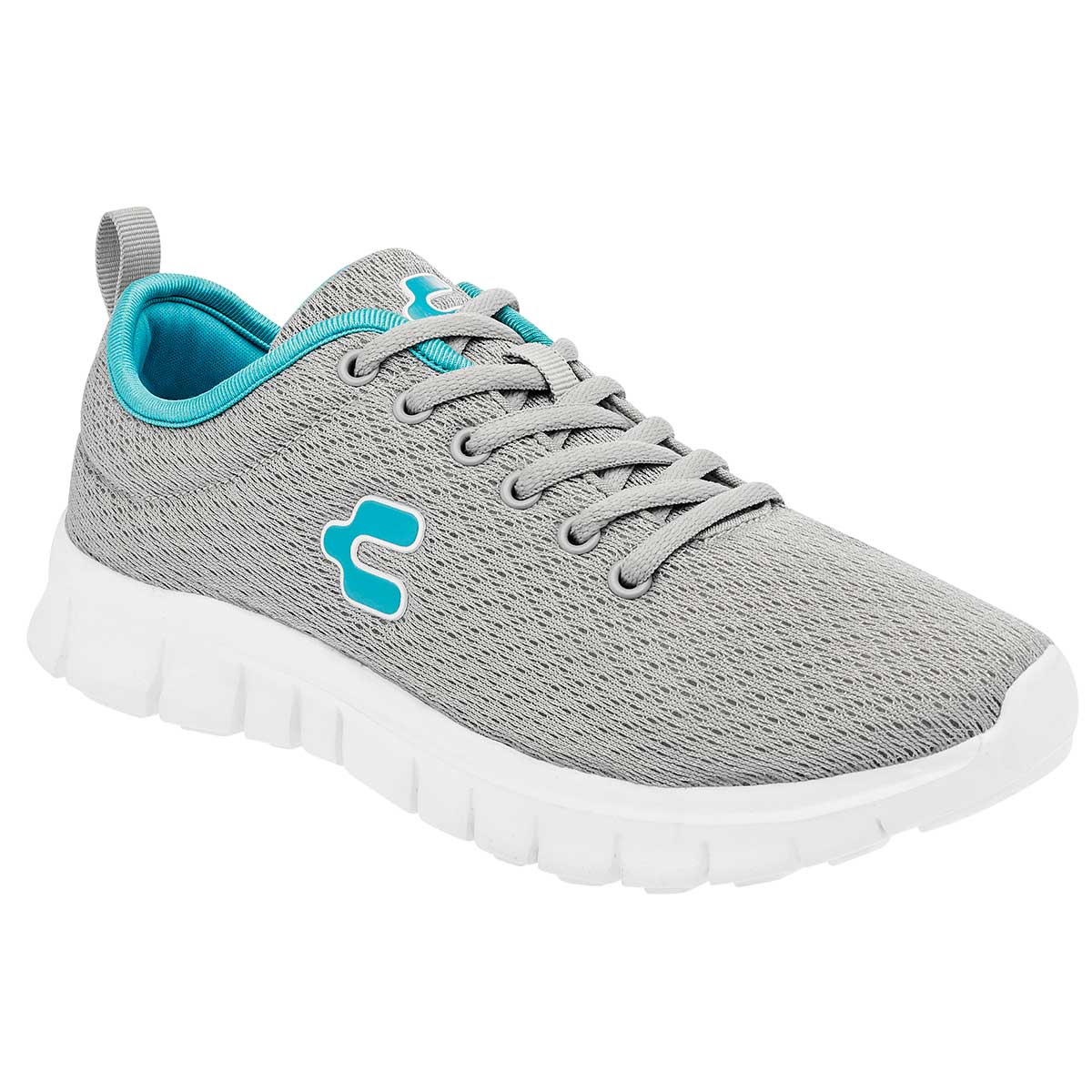 Tenis deportivos Exterior Textil Color Gris Para Mujer De Charly