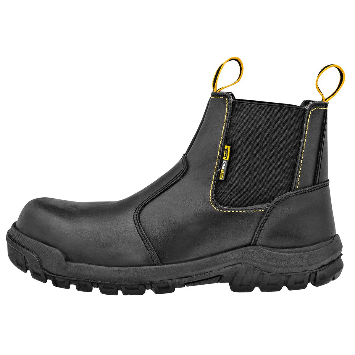 Botas industriales Exterior Piel-Textil Color Negro Para Hombre De Cliff