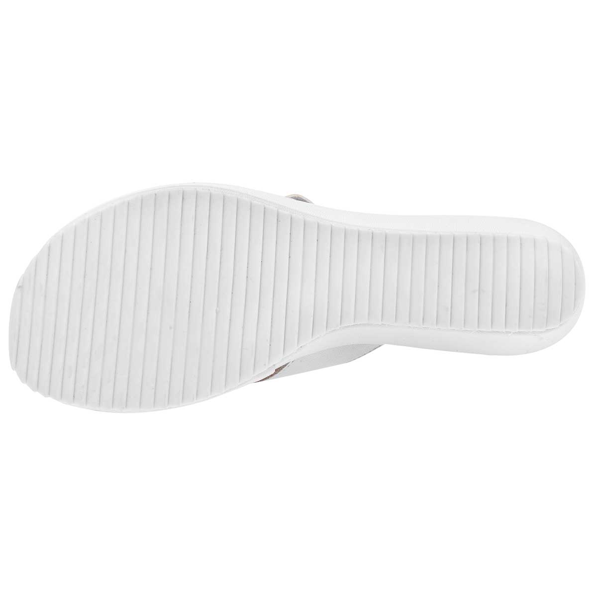 Sandalias Exterior Piel sintética Color Blanco Para Mujer De RBCOLLECTION