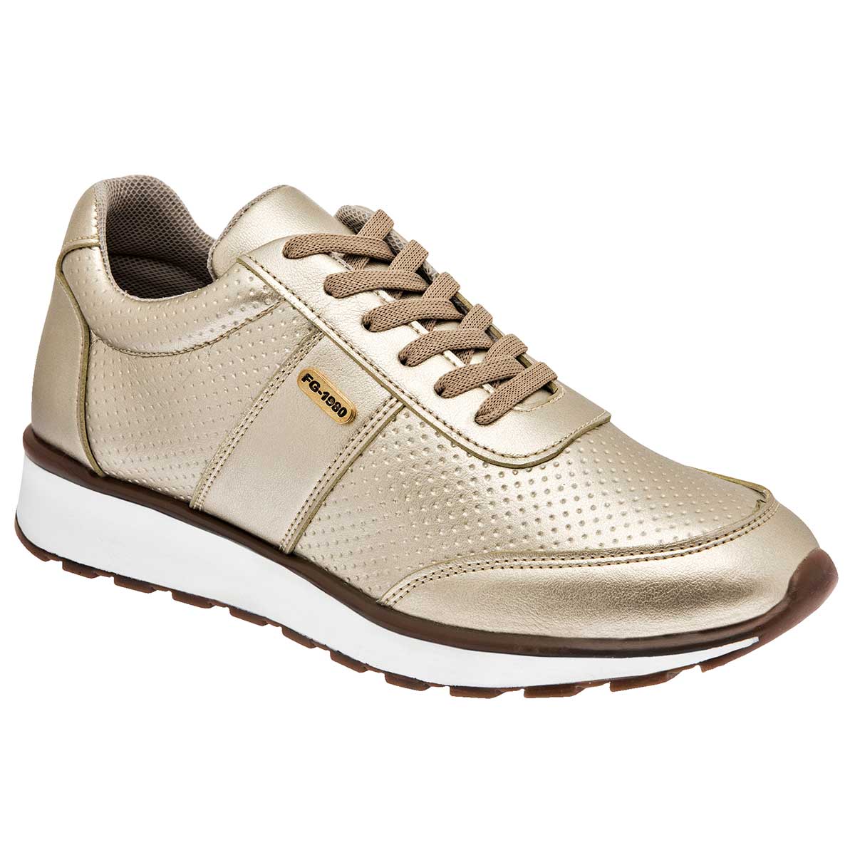 Zapatos casuales Exterior Piel sintética Color Oro Para Mujer De RBCOLLECTION