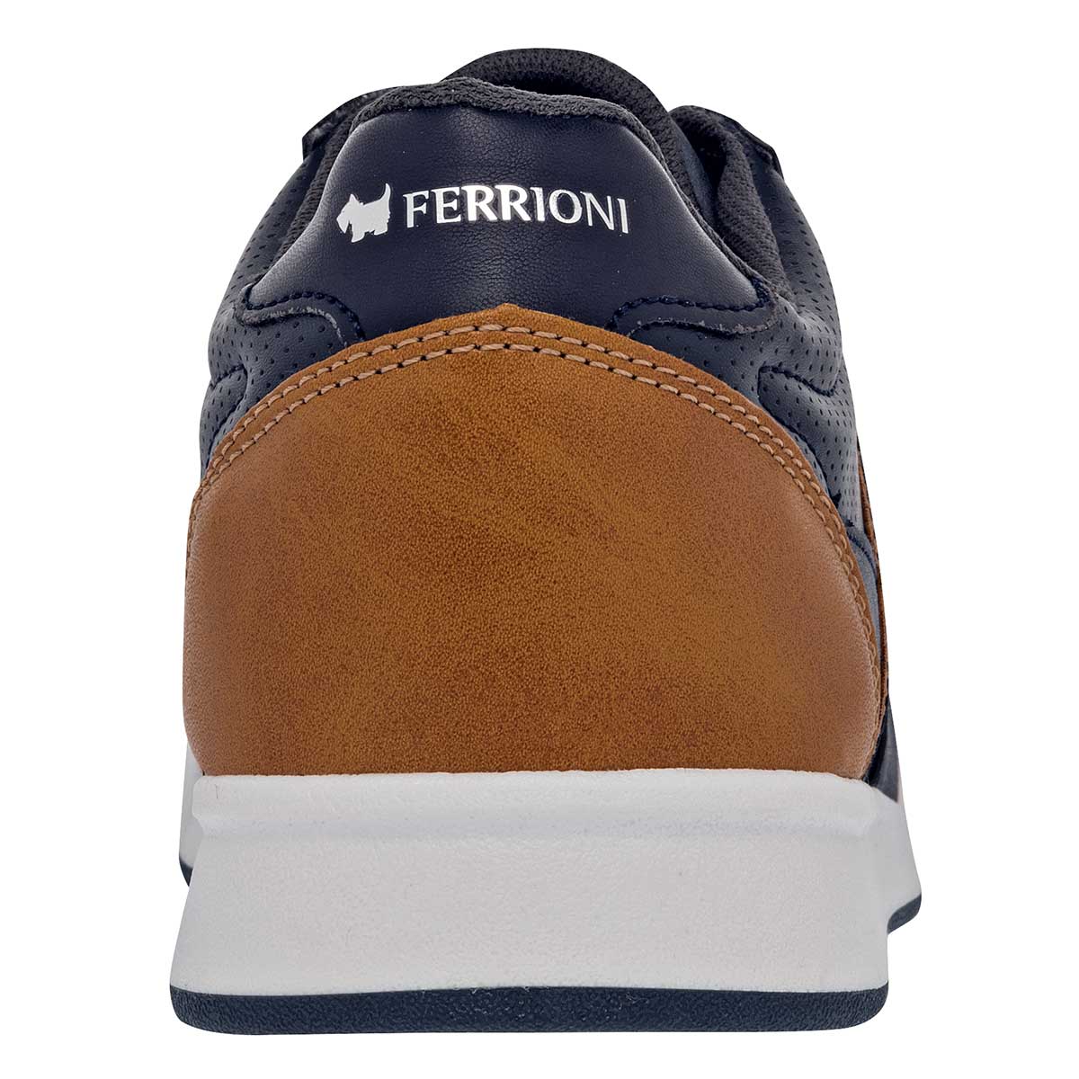 Tenis con cordones Exterior Sintético Color Marino Para Hombre De Ferrioni