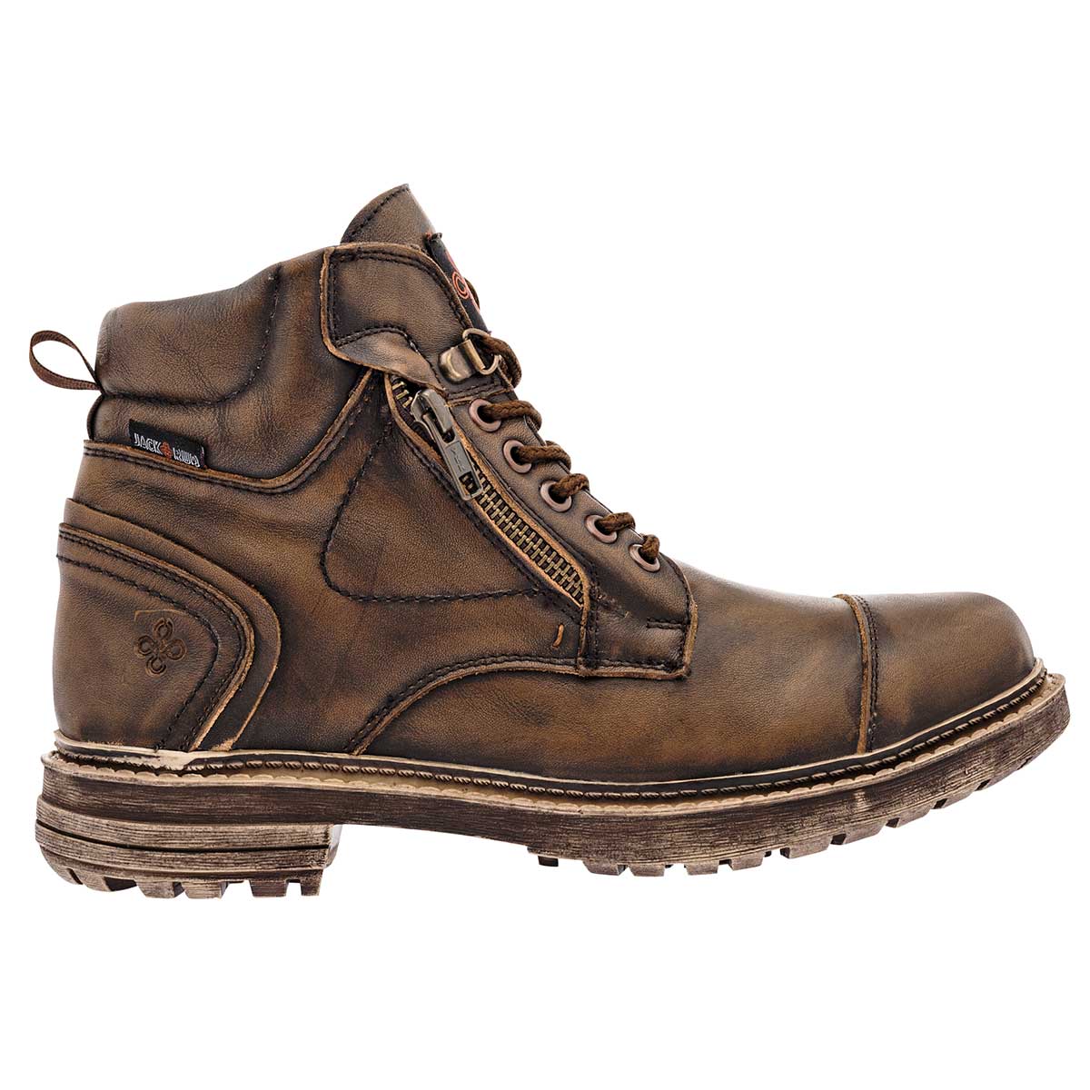 Botas casuales Exterior Piel Color Café Para Hombre De Jack Rud