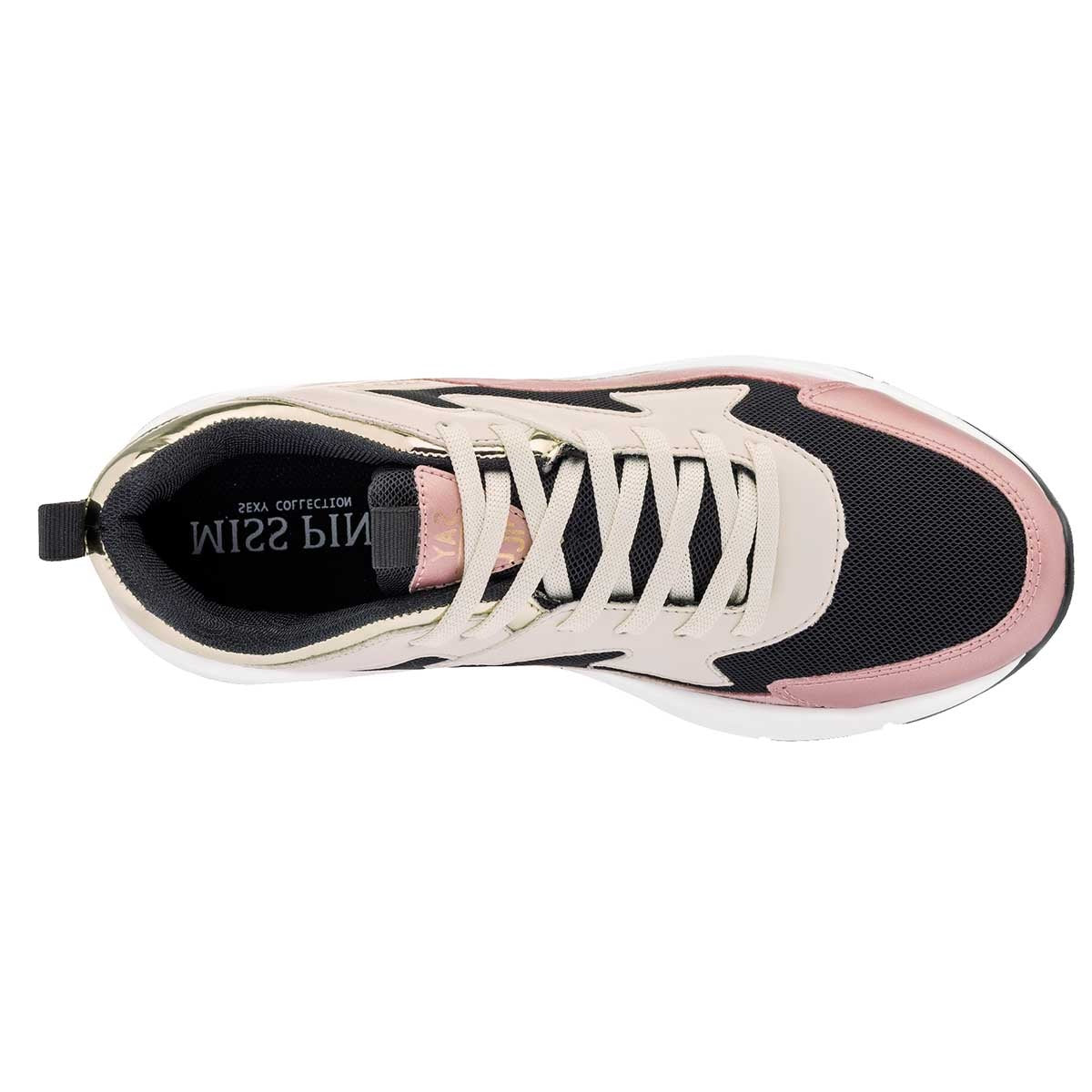 Tenis urbanos Exterior Sintético Color Negro Para Mujer De Miss Pink