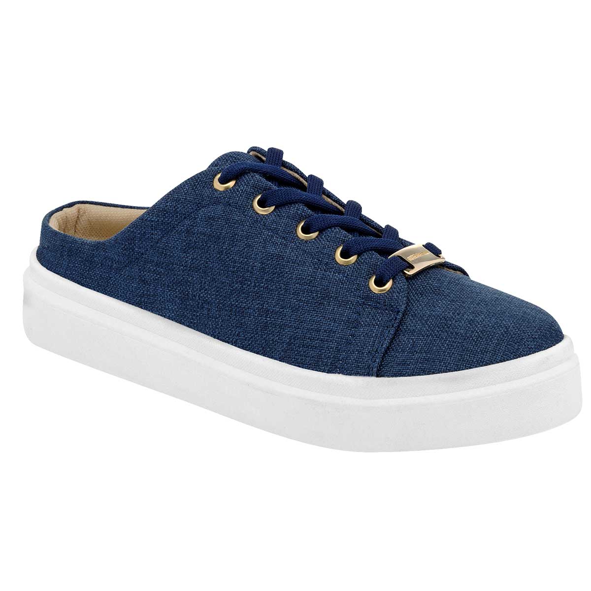 Zapatos casuales Exterior Piel sintética Color Mezclilla Para Mujer De Moramora