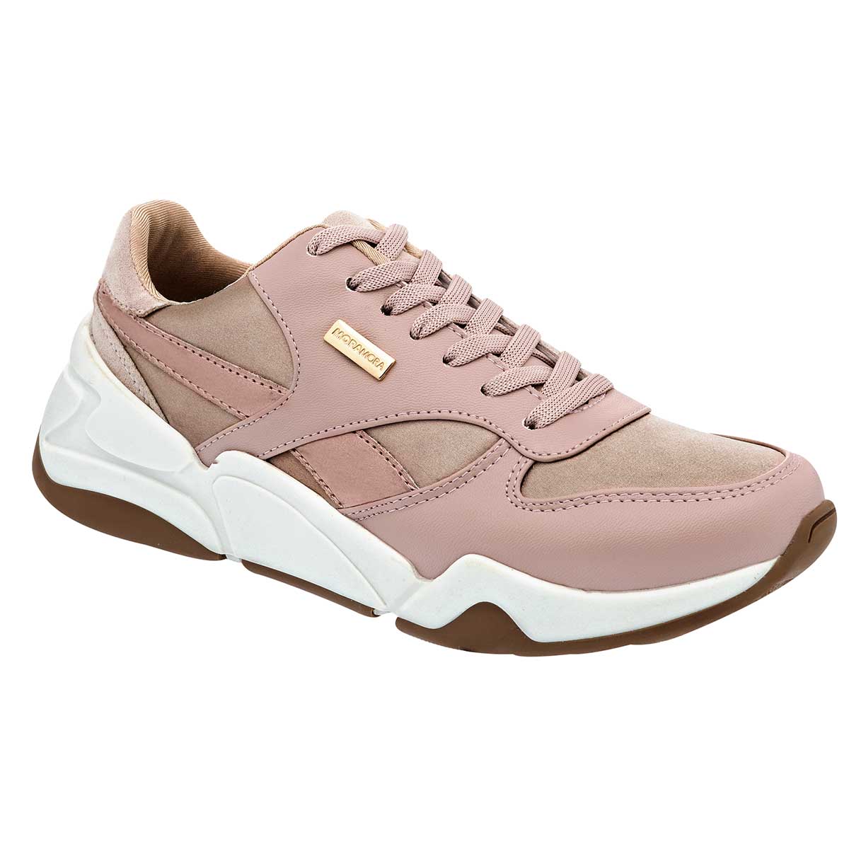 Tenis urbanos Exterior Sintético Color Rosa Para Mujer De Moramora