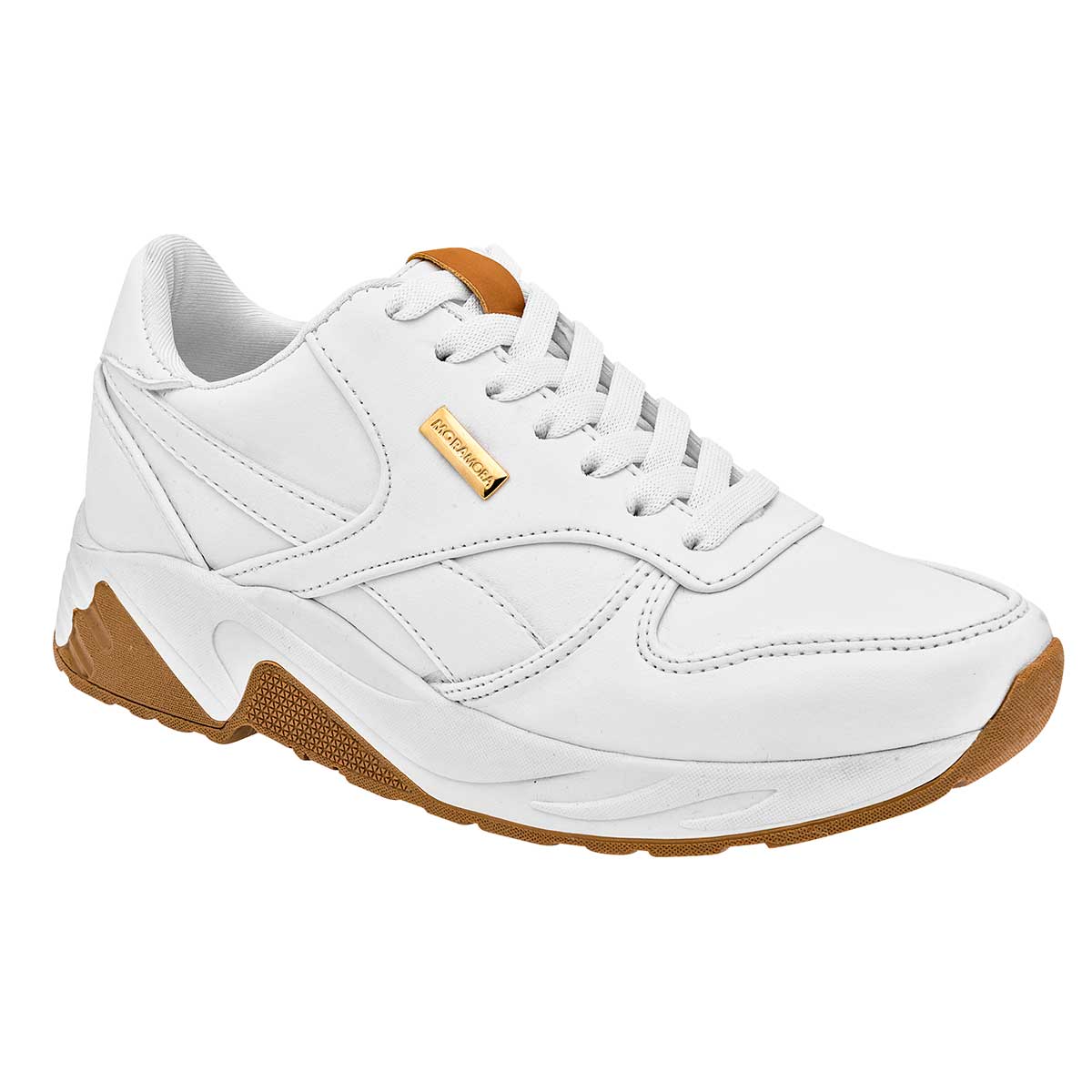 Tenis urbanos Exterior Sintético Color Blanco Para Mujer De Moramora