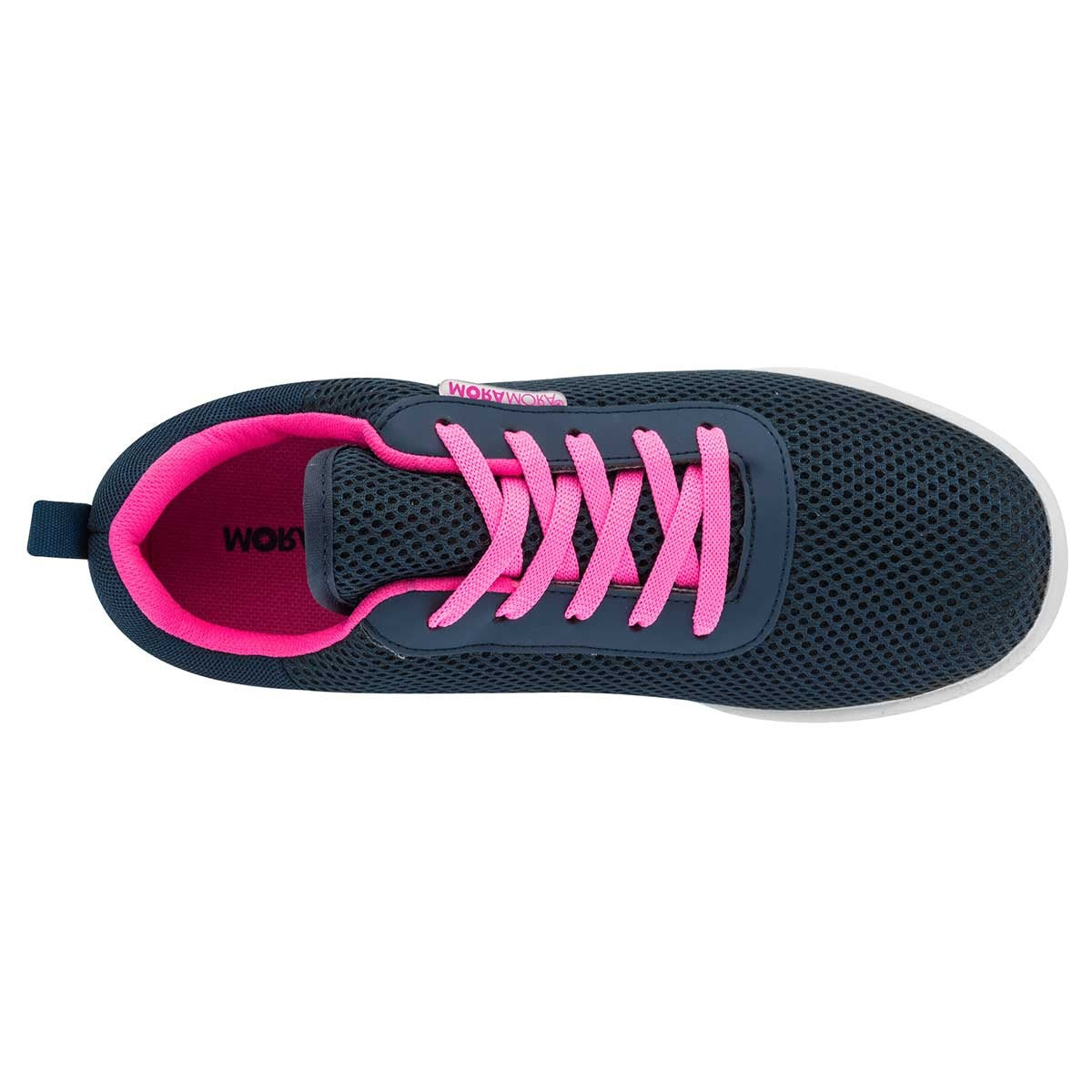 Tenis deportivos Exterior Textil Color Marino Para Mujer De Moramora