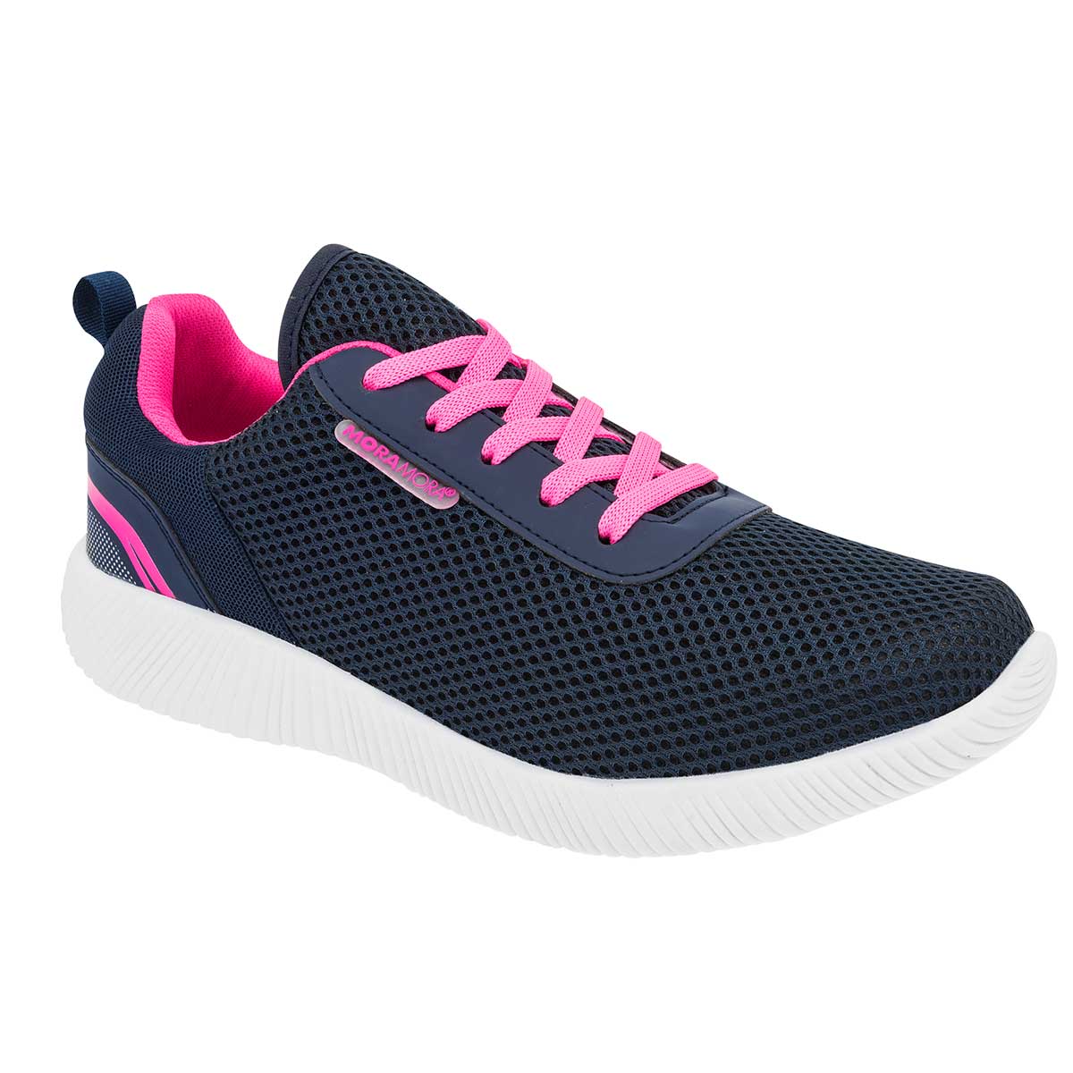 Tenis deportivos Exterior Textil Color Marino Para Mujer De Moramora