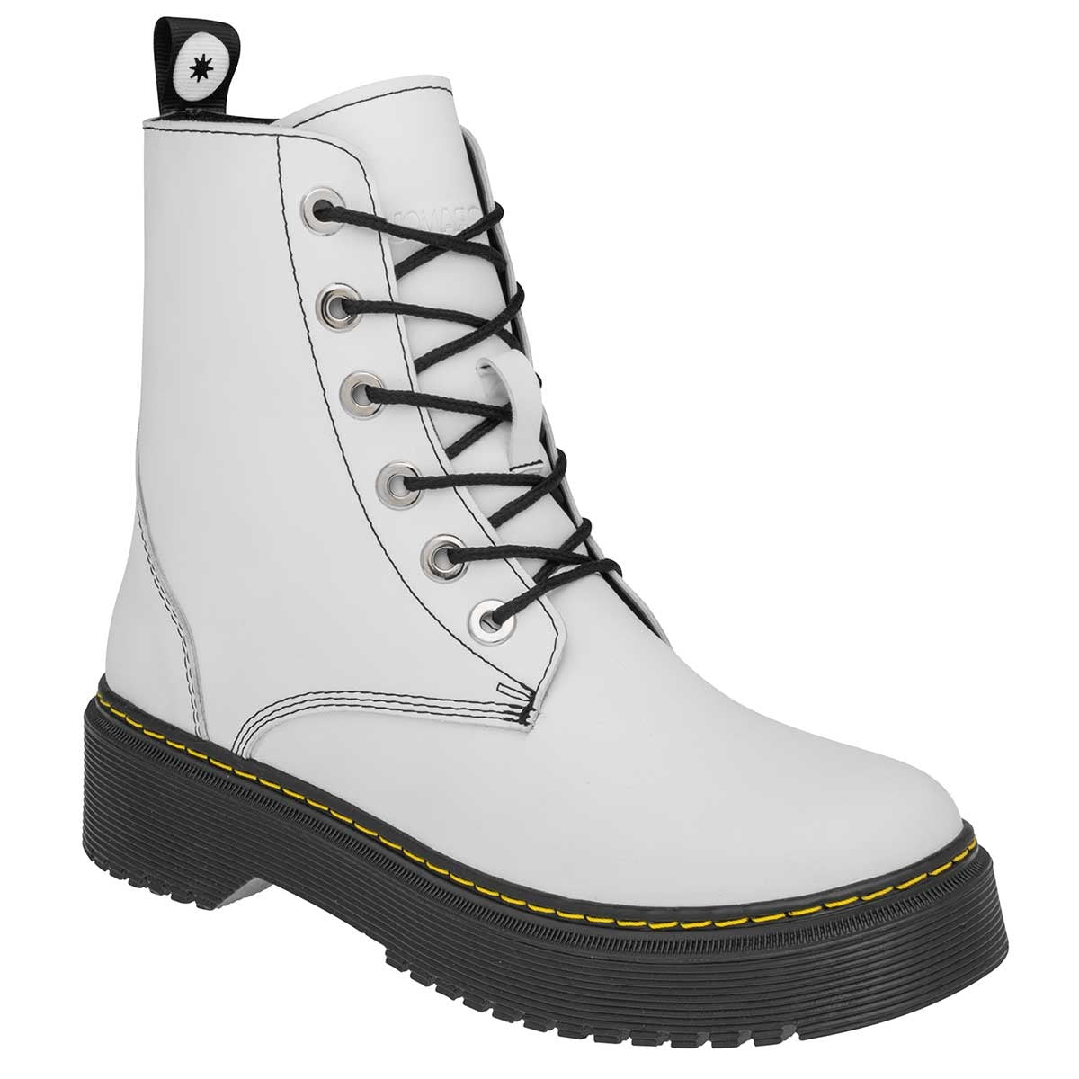 Botas casuales Exterior Sintético Color Blanco Para Mujer De Moramora