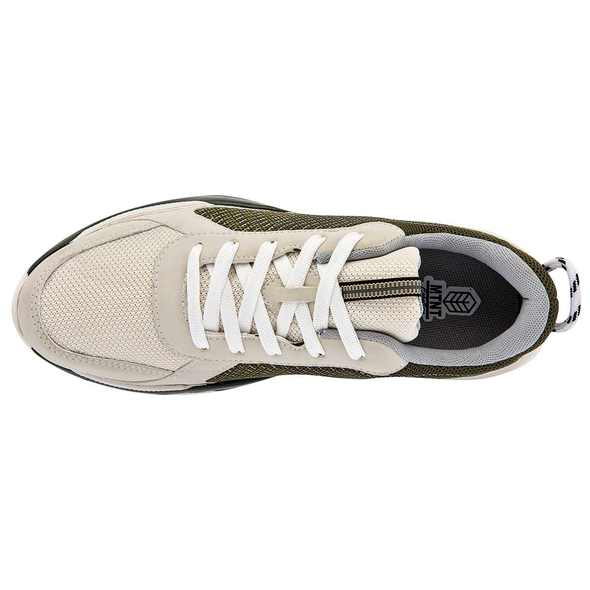 Tenis tipo deportivo Exterior Sintético Color Beige Para Hombre De Mutante