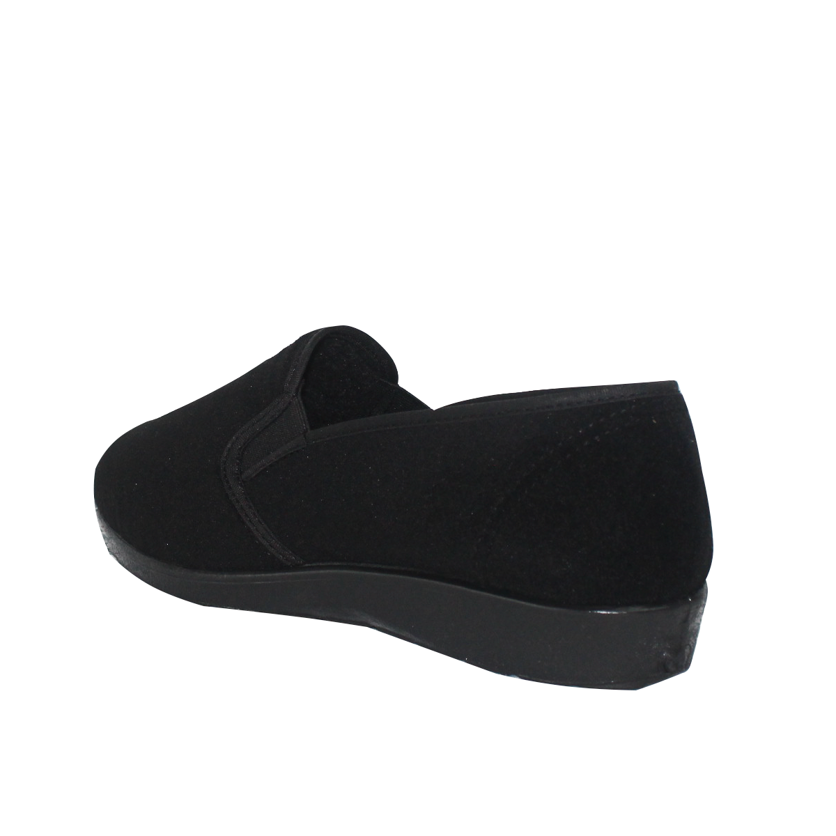 Zapato Casual con Elástico de Descanso Para Mujer Color Negro TOVACO