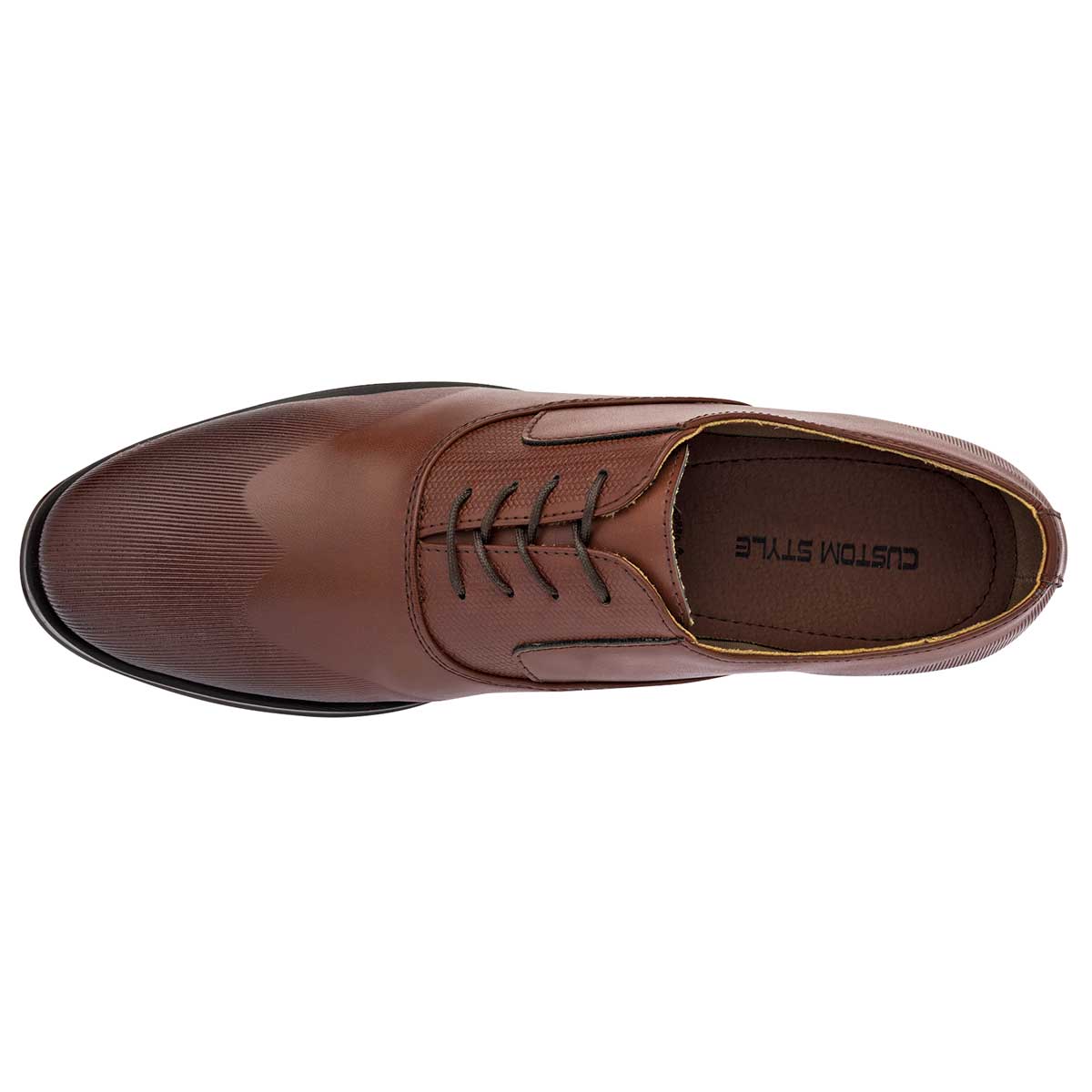 Zapatos de vestir Exterior Sintético Color Café Para Hombre De Negro Total