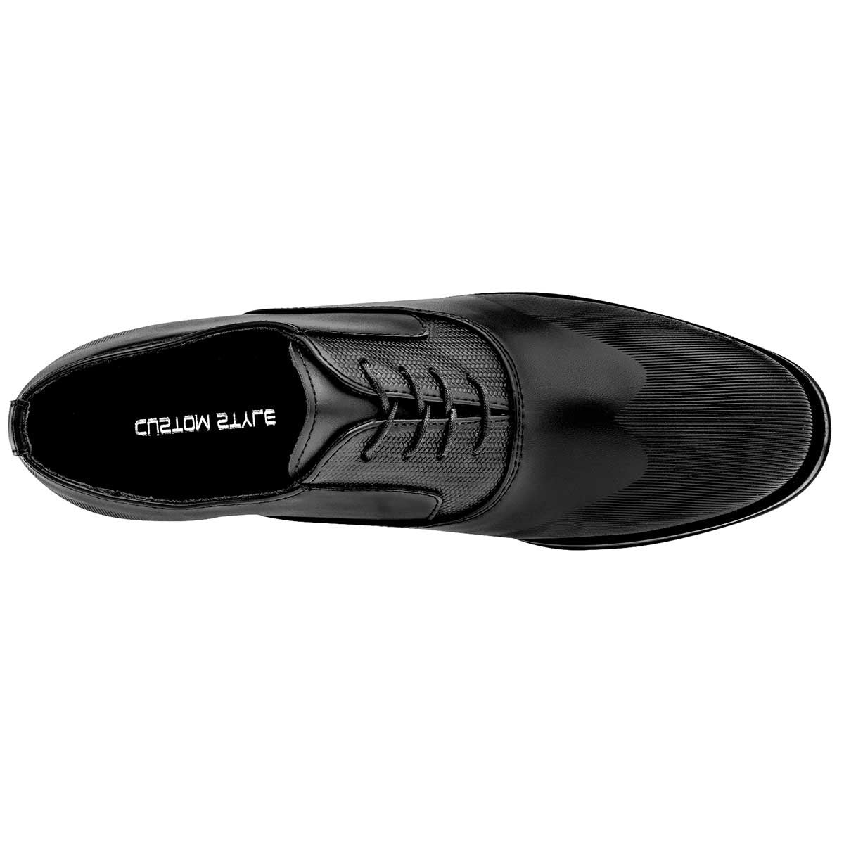 Zapatos de vestir Exterior Piel sintética Color Negro Para Hombre De Negro Total