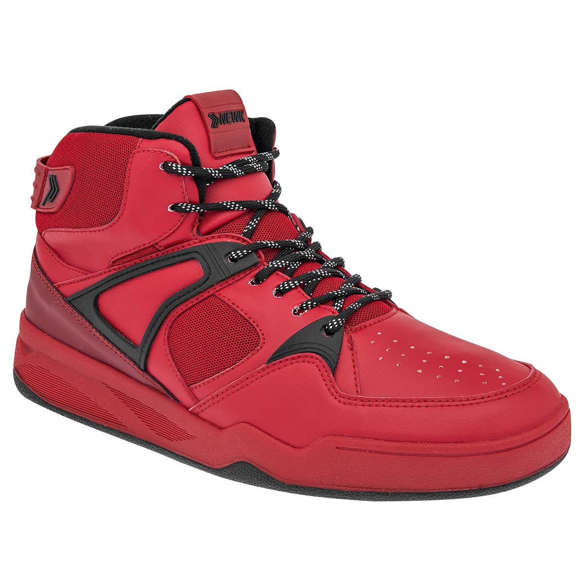 Tenis botin Exterior Sintético Color Rojo Para Hombre De Newk