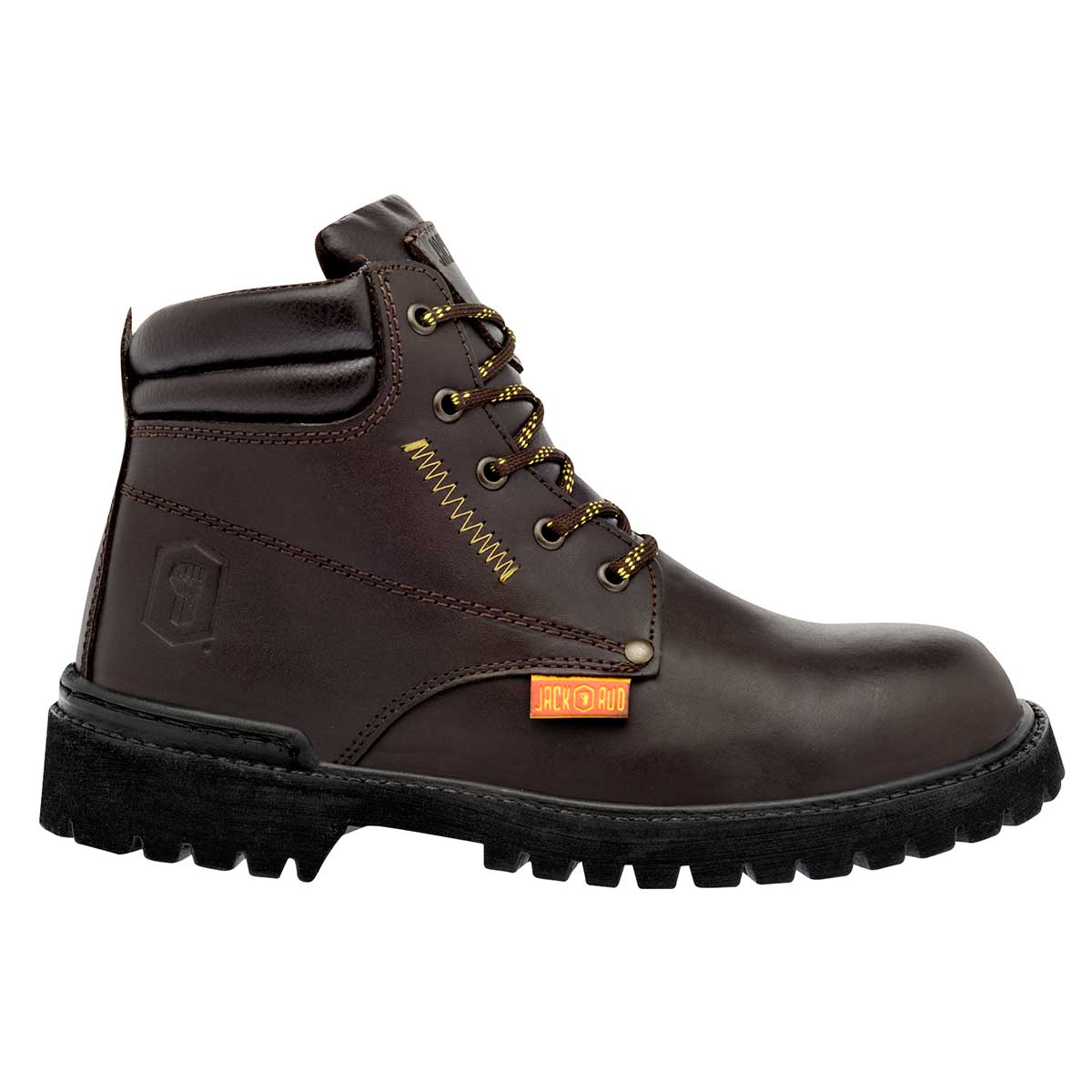 Botas industriales Exterior Piel Color Café Para Hombre De Jack Rud