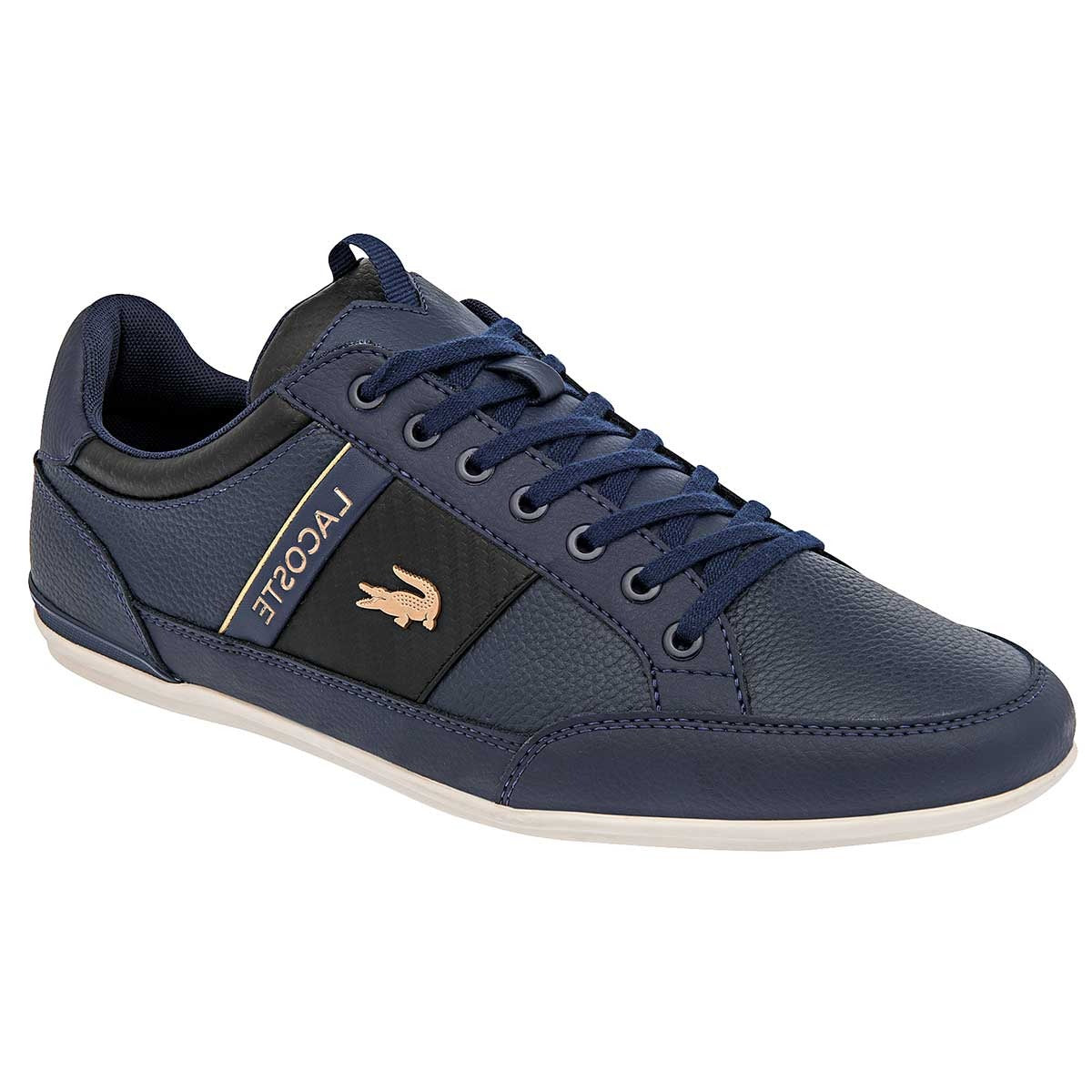 Tenis 740CMA0043-NBO Para Hombre Color Marino De Lacoste