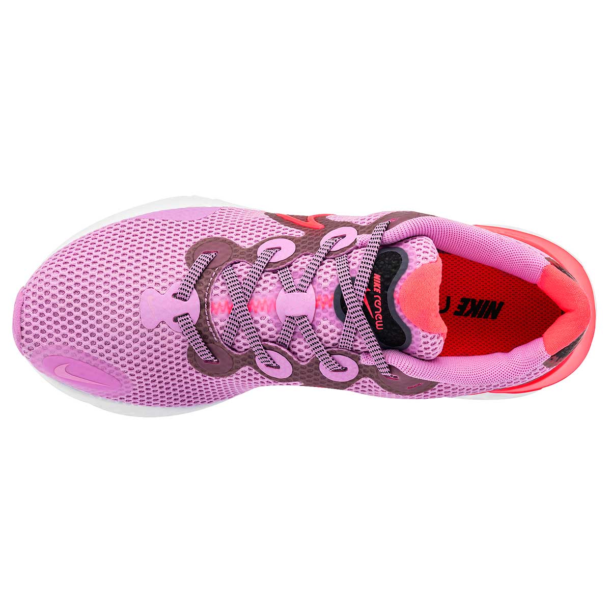 Tenis deportivos  Renew Run Para Mujer Color Rosa De Nike
