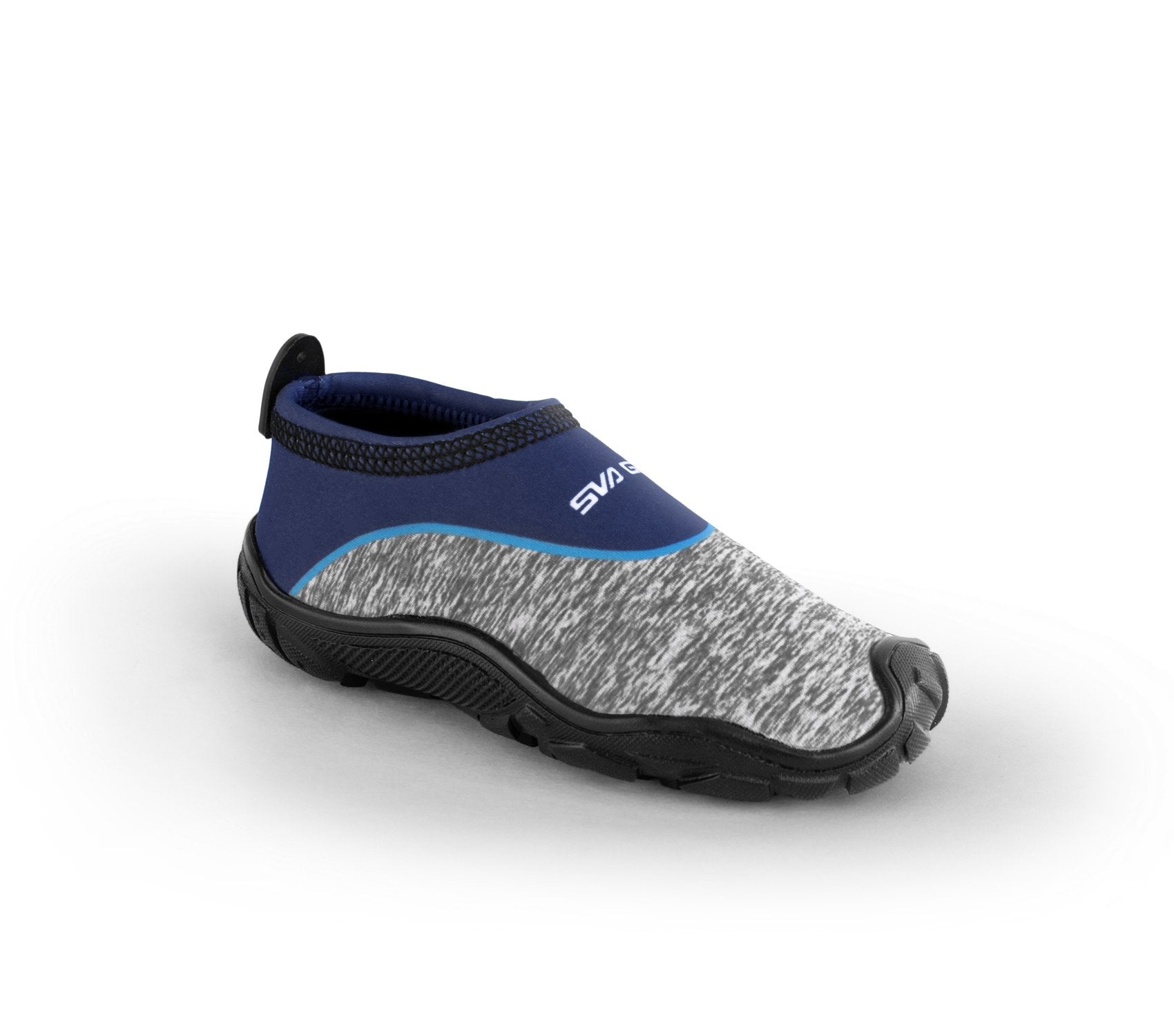 Zapato Acuático Para Niños Modelo Jaspe Marino