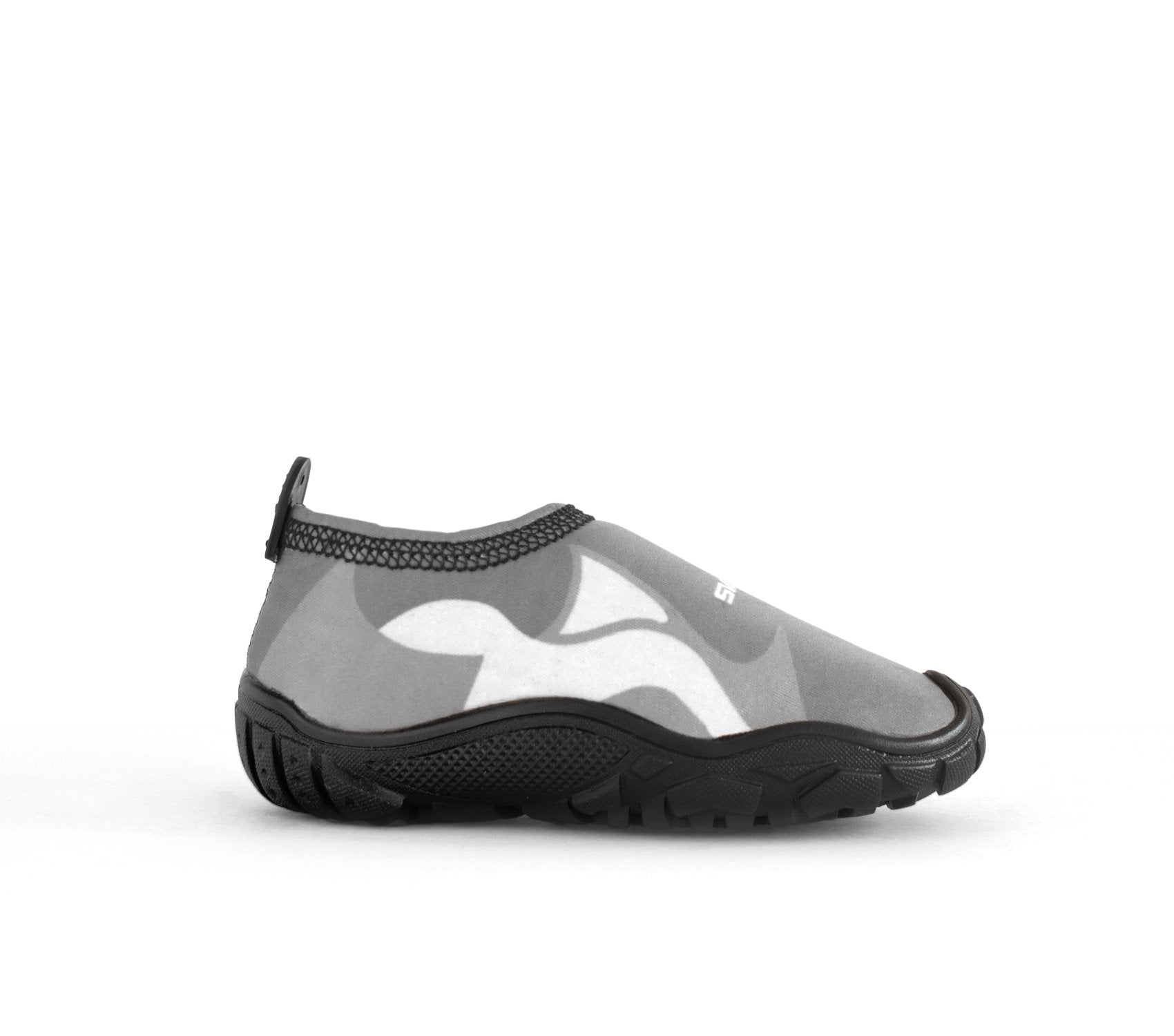 Zapato Acuático Para Niños Modelo Tiburón Gris