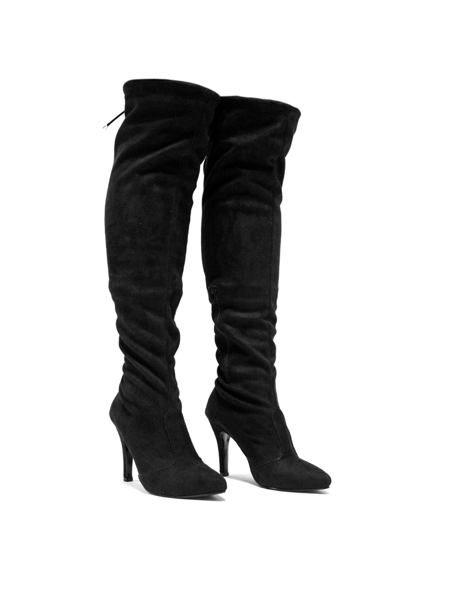 Botas altas Color Negro Para Mujer De VIA TERRA