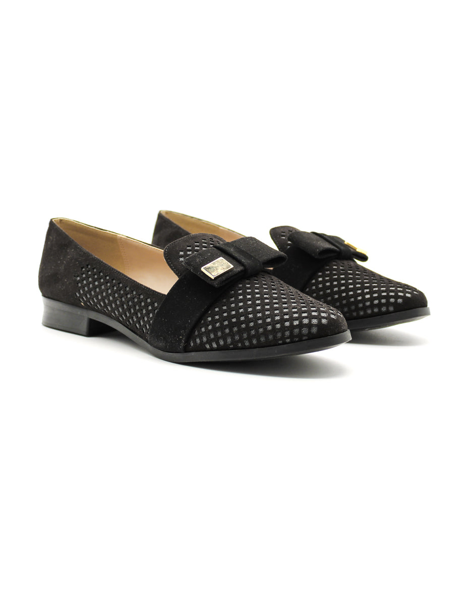 Flats clásicas Color Negro Para Mujer De DVV