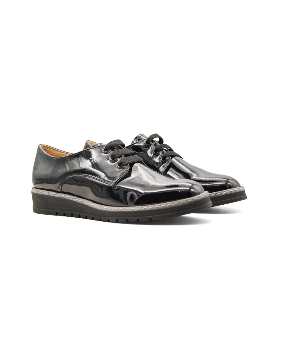 Oxfords Color Negro Para Mujer De JACKY HILTON