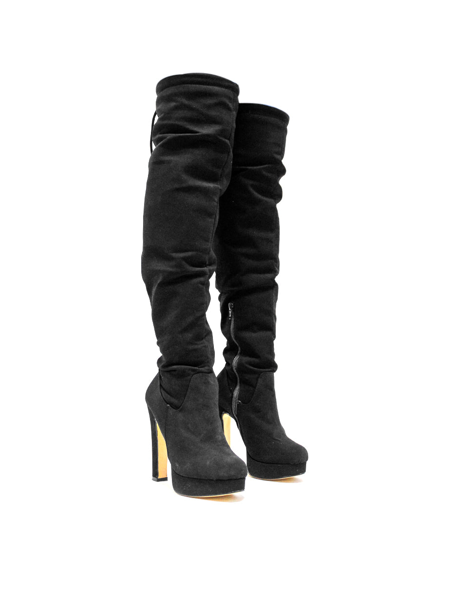 Botas altas Color Negro Para Mujer De MIMAR